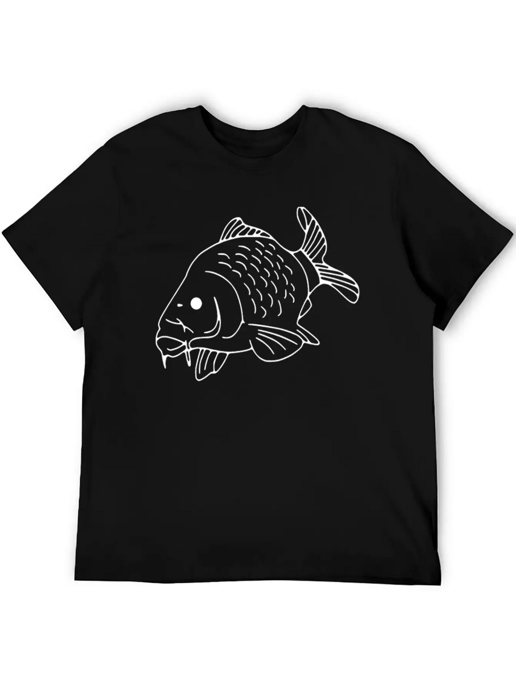 Fish Fishing Unisex Casual T-Shirt – Clean Design For Daily Comfort