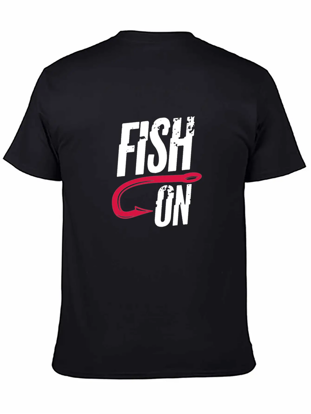 Fish On, Fishing Breathable Graphic T-Shirt – Perfect For Casual Days