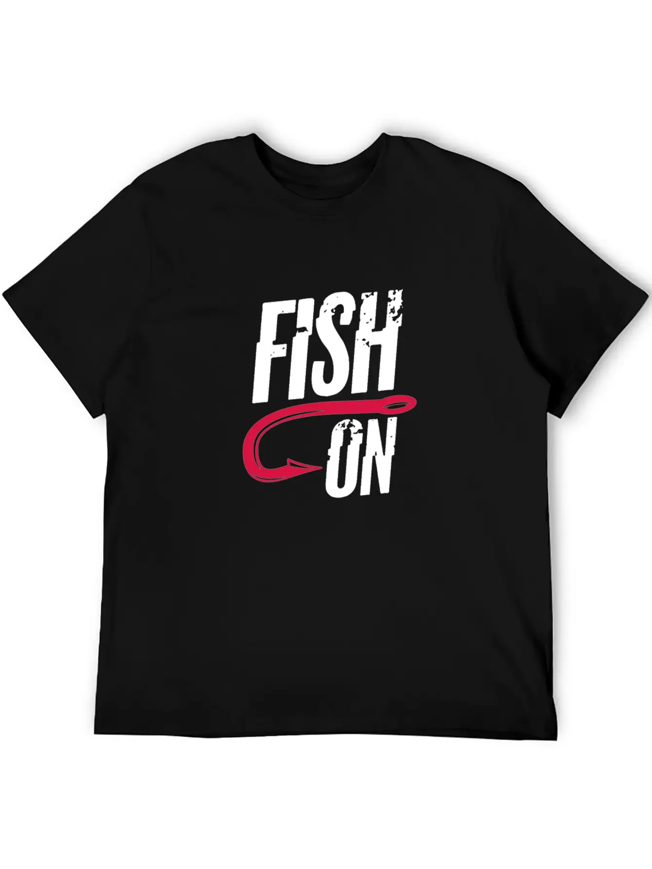 Fish On, Fishing Breathable Graphic T-Shirt – Perfect For Casual Days