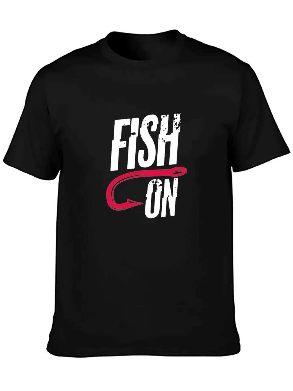 Fish On, Fishing Breathable Graphic T-Shirt – Perfect For Casual Days