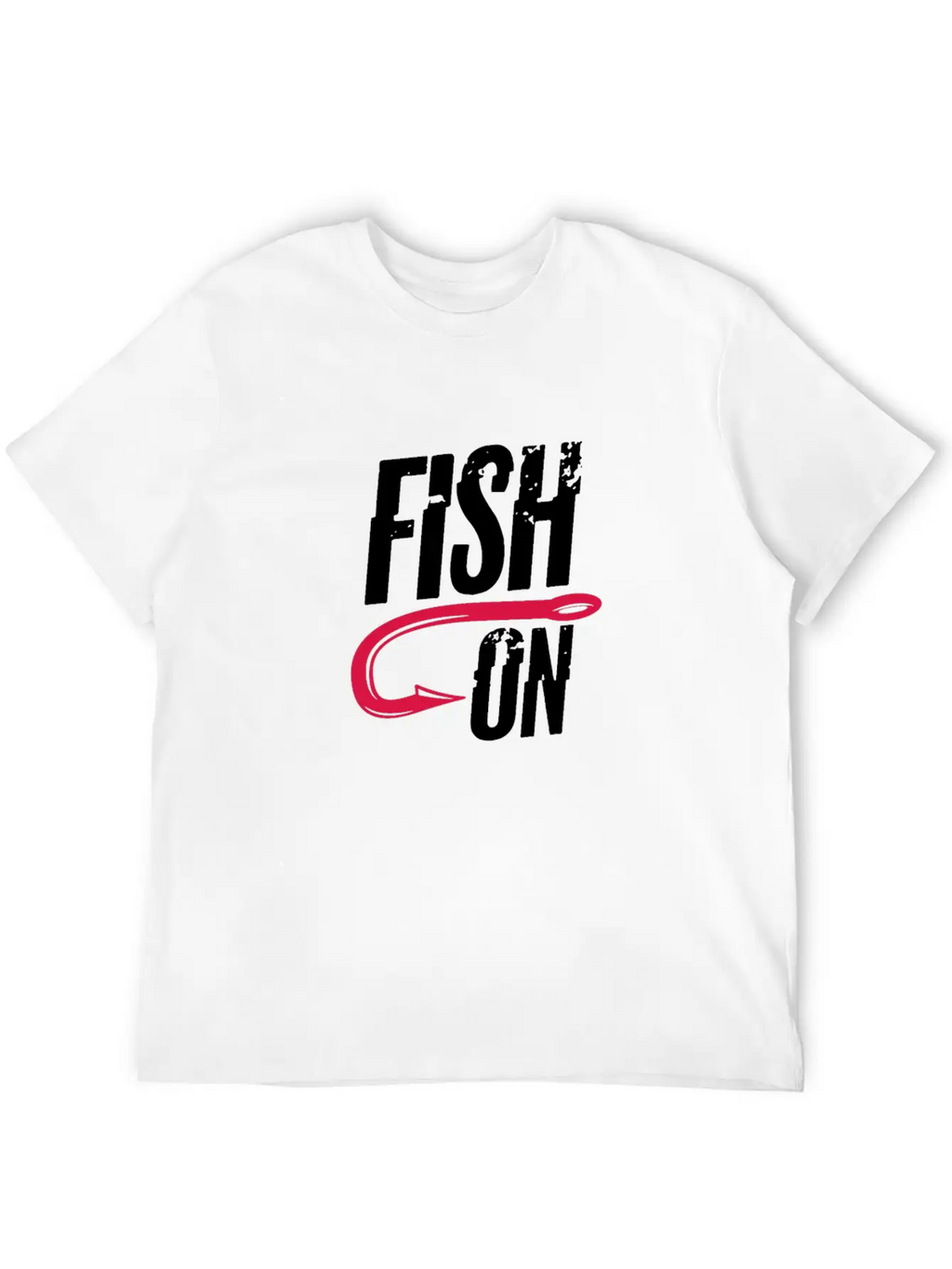 Fish On, Fishing Breathable Graphic T-Shirt – Perfect For Casual Days