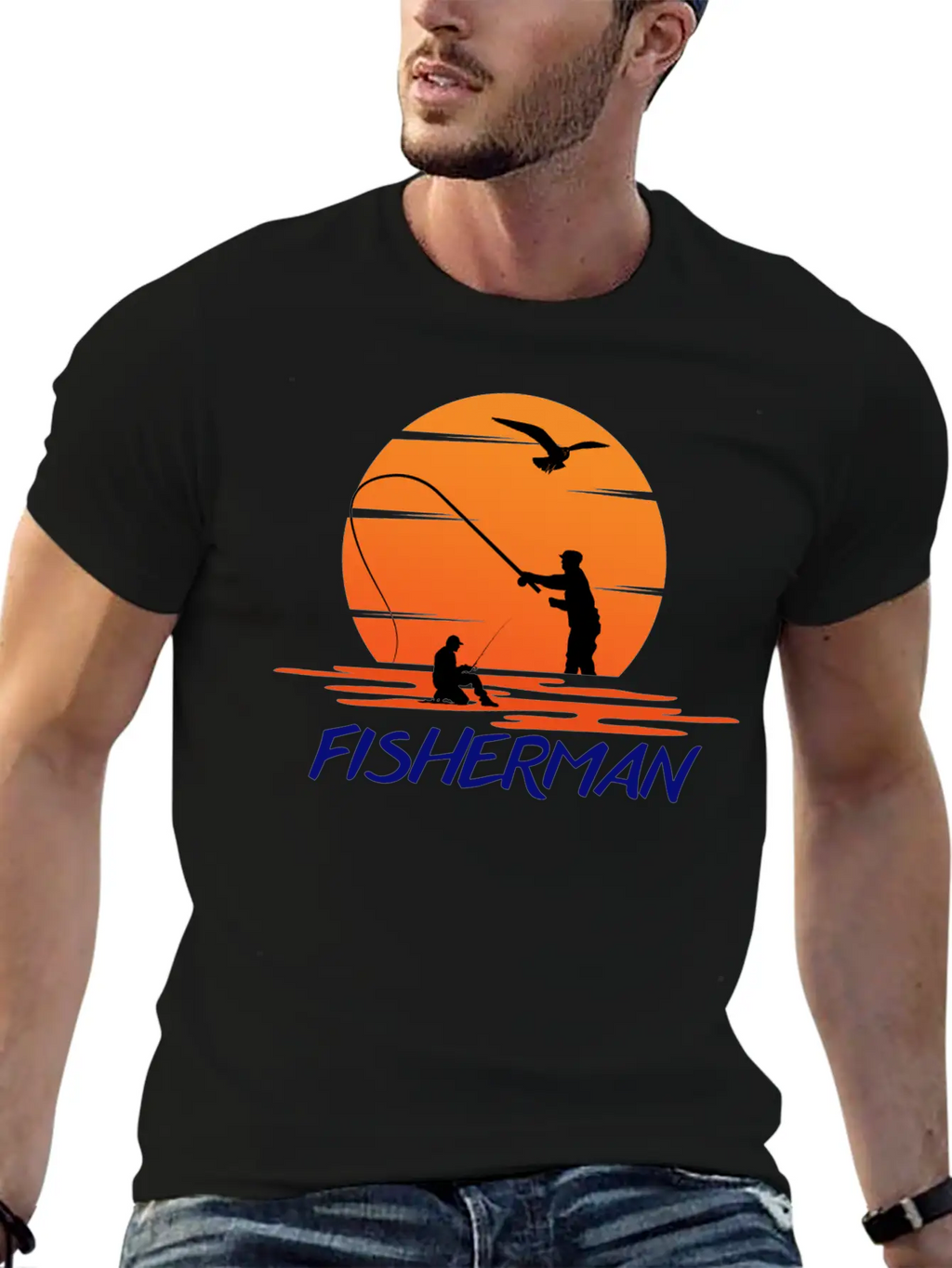 FISHERMAN Relaxed Everyday Tee – Lightweight And Durable Cotton