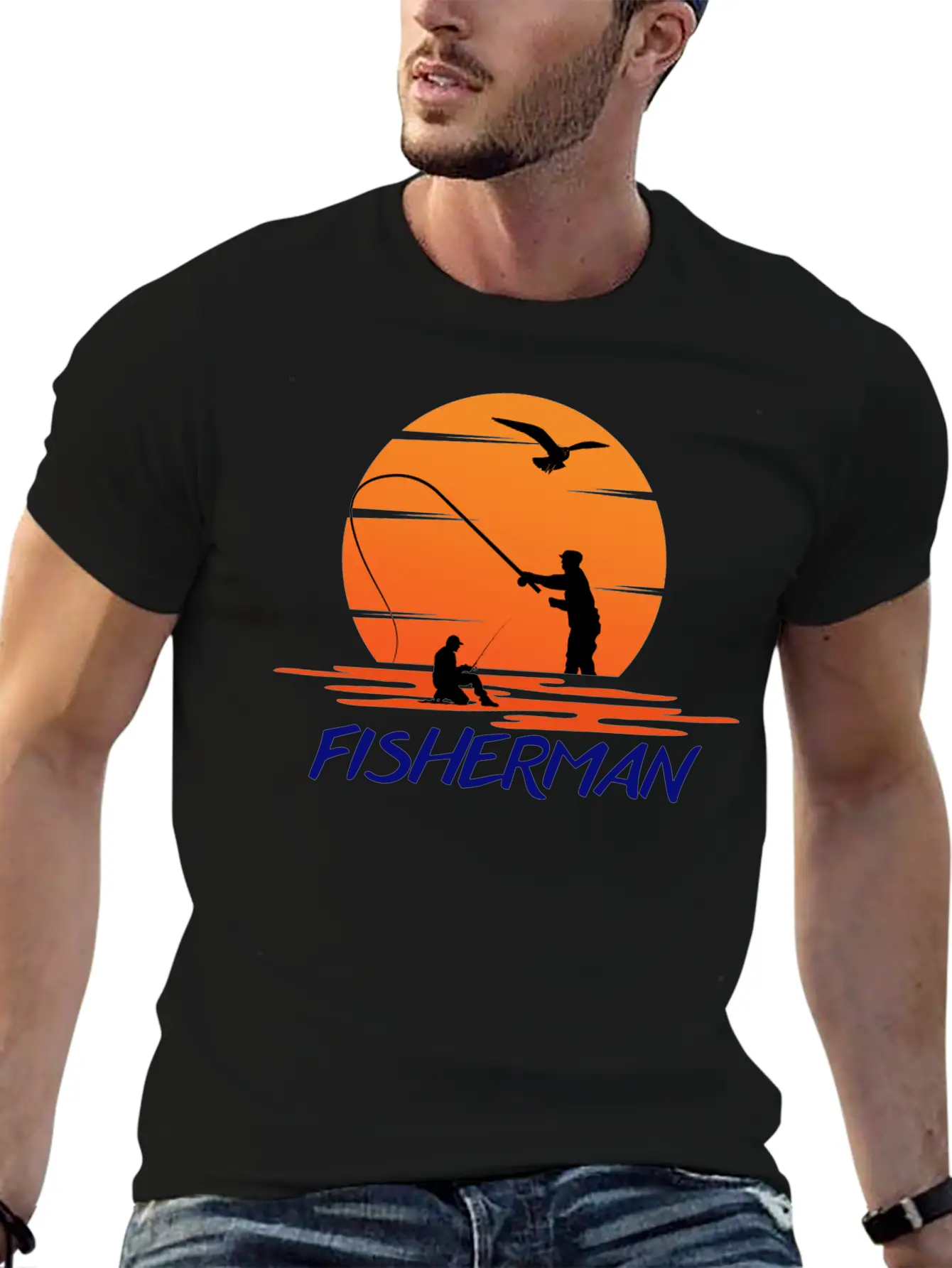 FISHERMAN Relaxed Everyday Tee – Lightweight And Durable Cotton
