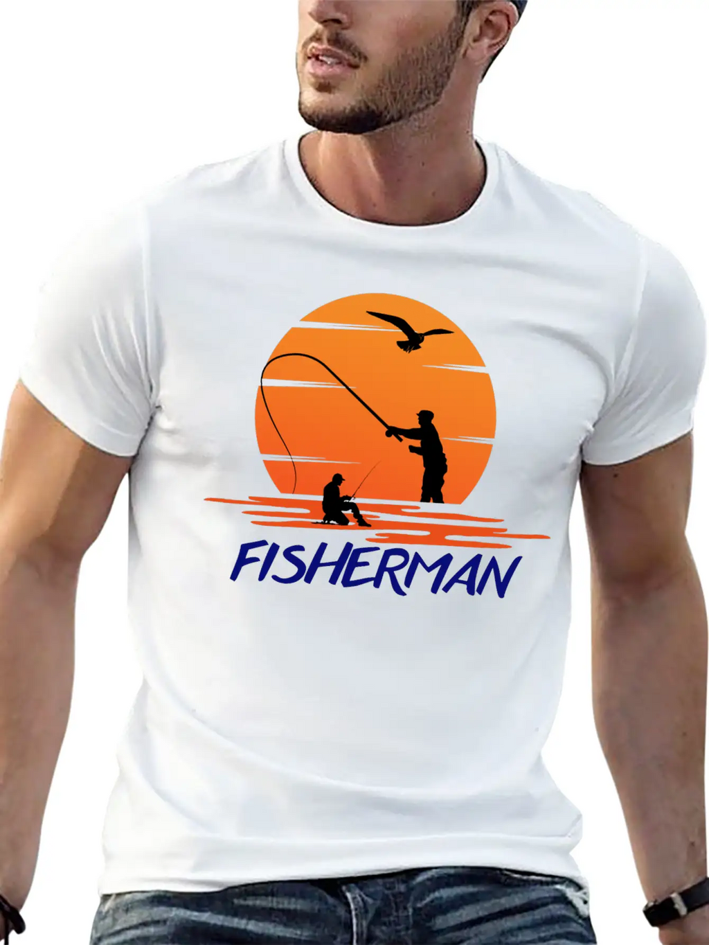 FISHERMAN Relaxed Everyday Tee – Lightweight And Durable Cotton