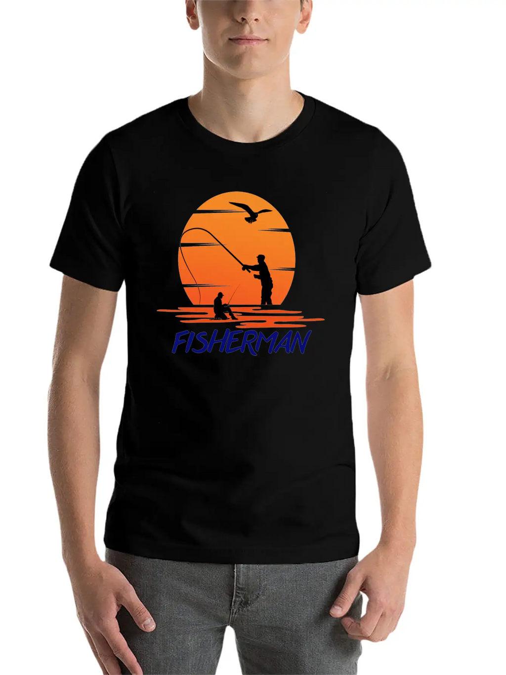 FISHERMAN Relaxed Everyday Tee – Lightweight And Durable Cotton