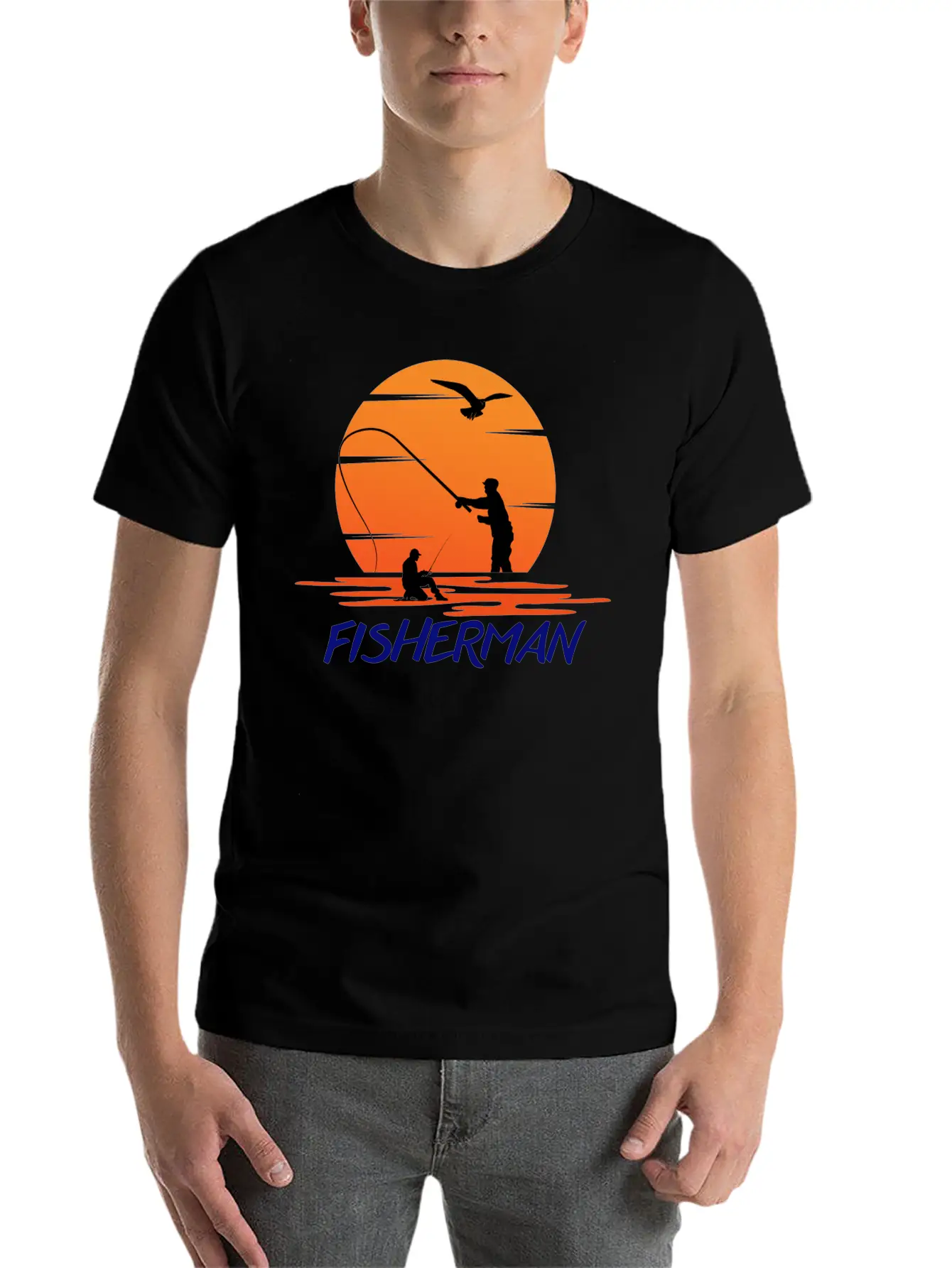 FISHERMAN Relaxed Everyday Tee – Lightweight And Durable Cotton