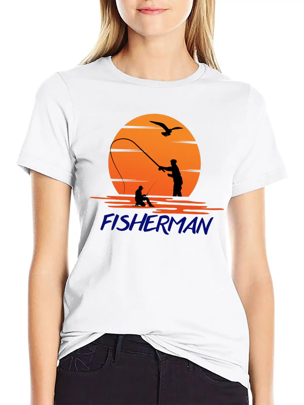 FISHERMAN Relaxed Everyday Tee – Lightweight And Durable Cotton