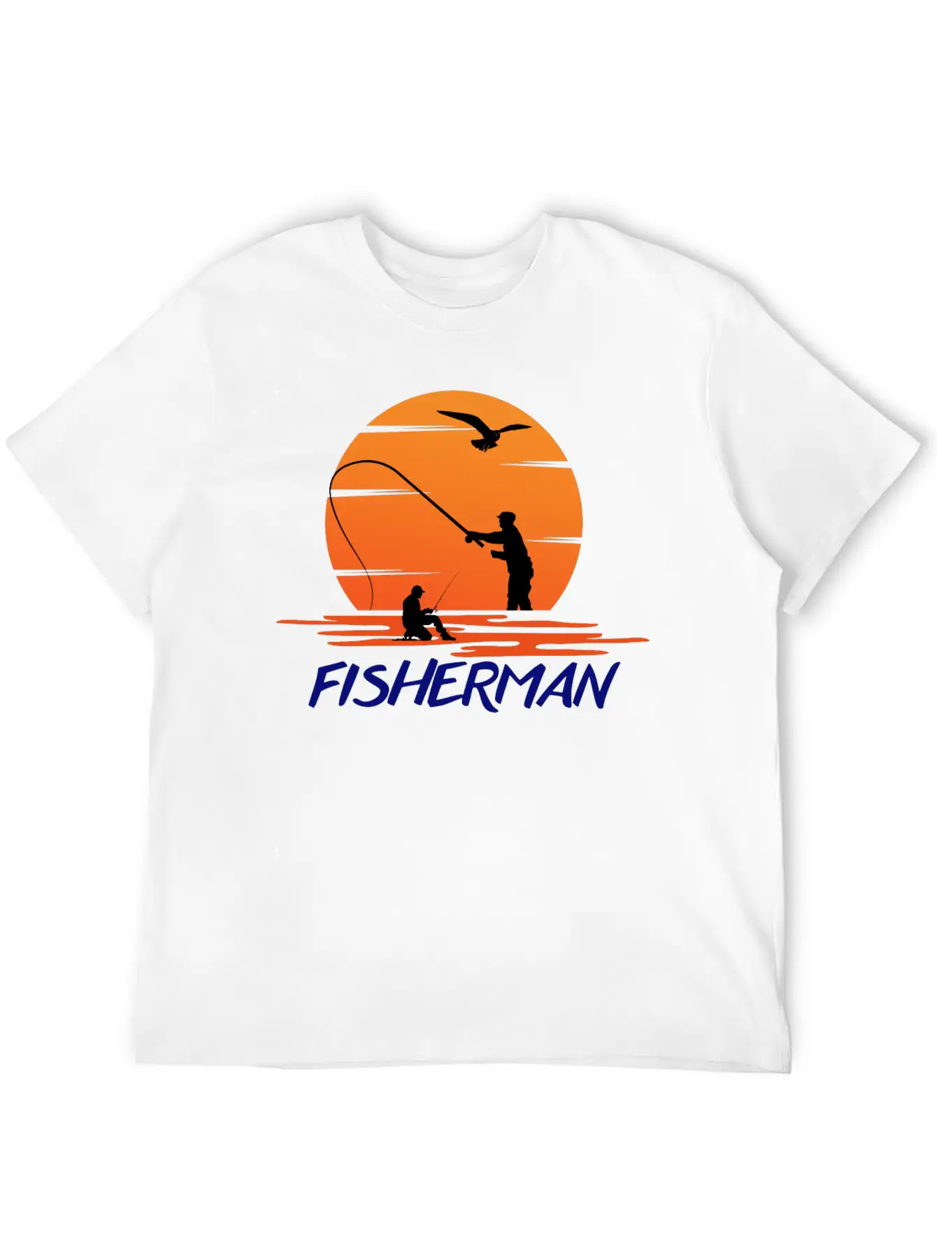 FISHERMAN Relaxed Everyday Tee – Lightweight And Durable Cotton