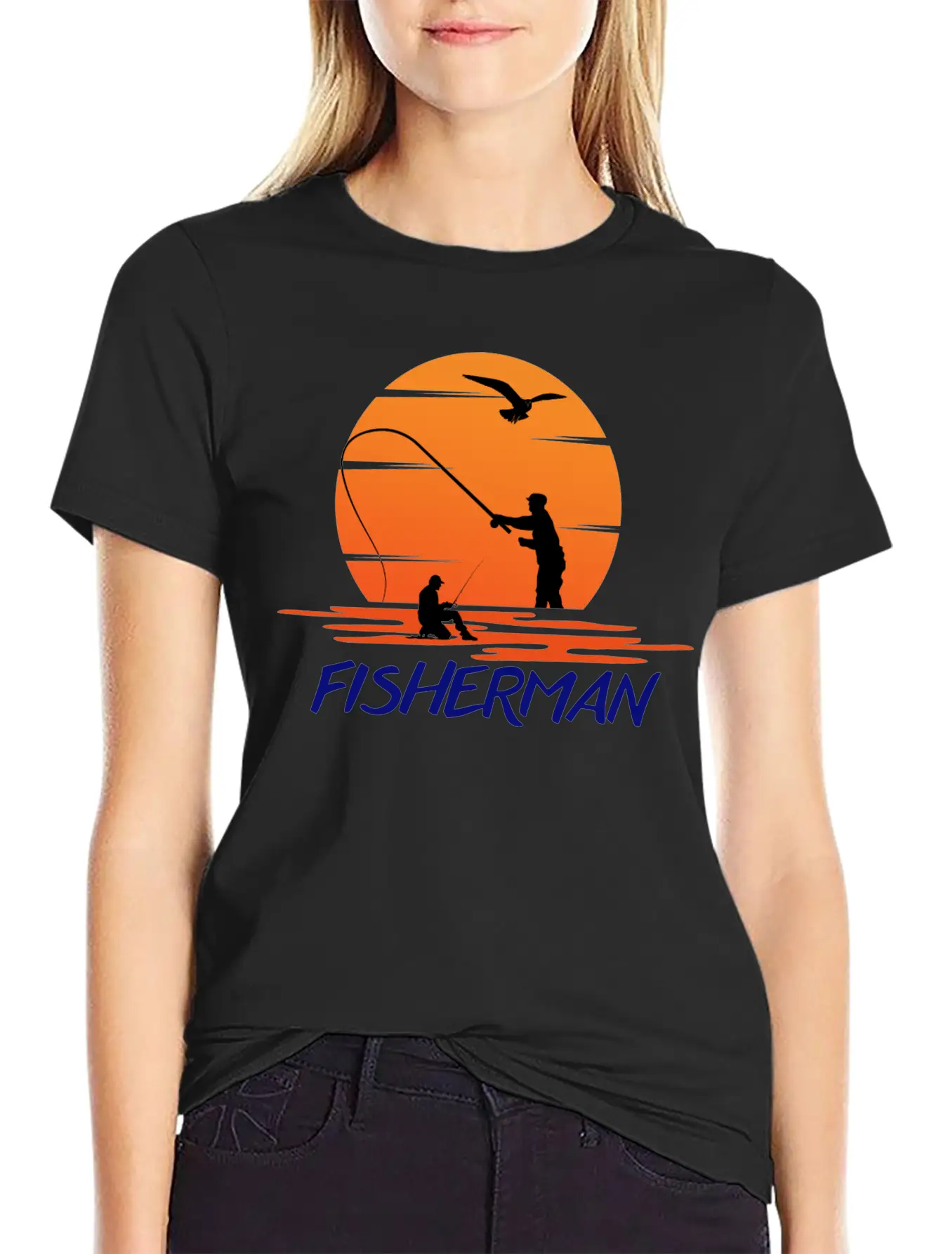 FISHERMAN Relaxed Everyday Tee – Lightweight And Durable Cotton