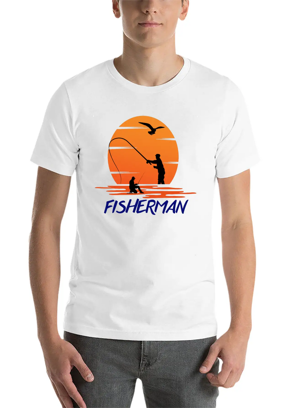 FISHERMAN Relaxed Everyday Tee – Lightweight And Durable Cotton
