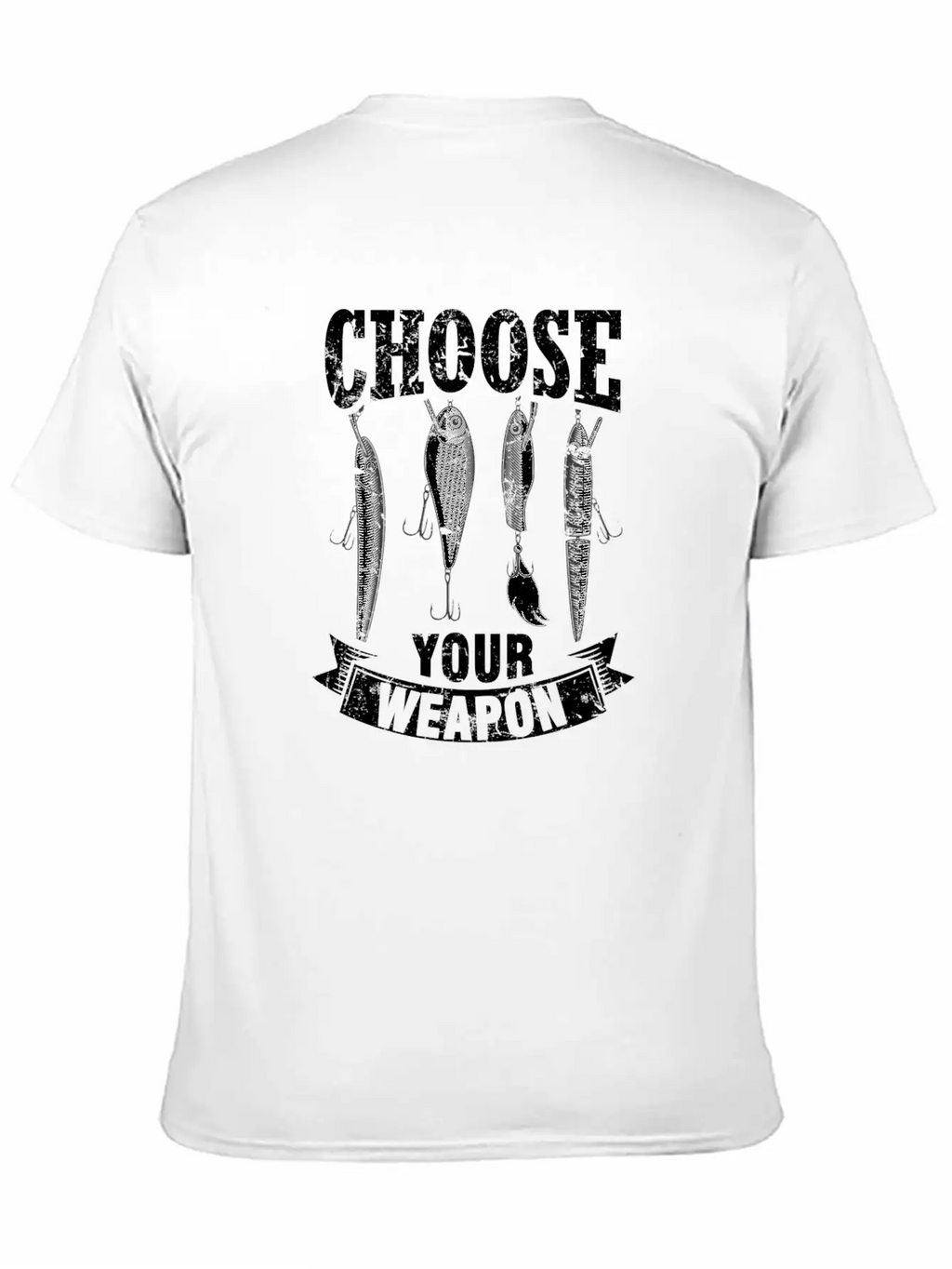 Fishing Bait Fish Fisherman Fishing Rod Breathable Soft Cotton T-Shirt – Timeless Casual Look