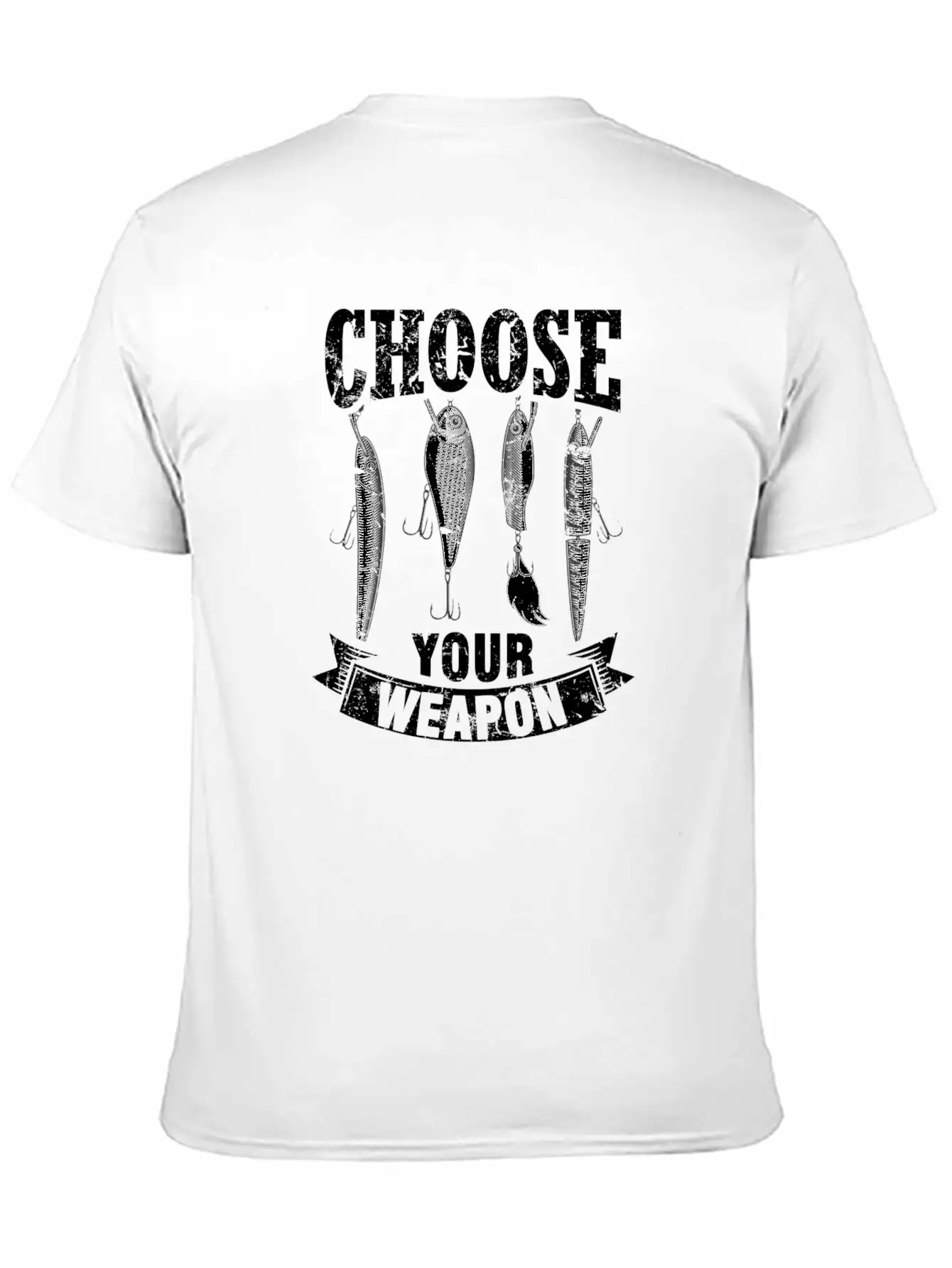 Fishing Bait Fish Fisherman Fishing Rod Breathable Soft Cotton T-Shirt – Timeless Casual Look