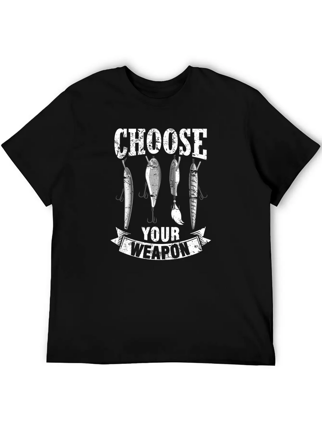 Fishing Bait Fish Fisherman Fishing Rod Breathable Soft Cotton T-Shirt – Timeless Casual Look
