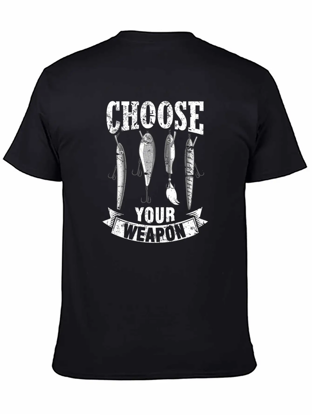 Fishing Bait Fish Fisherman Fishing Rod Breathable Soft Cotton T-Shirt – Timeless Casual Look