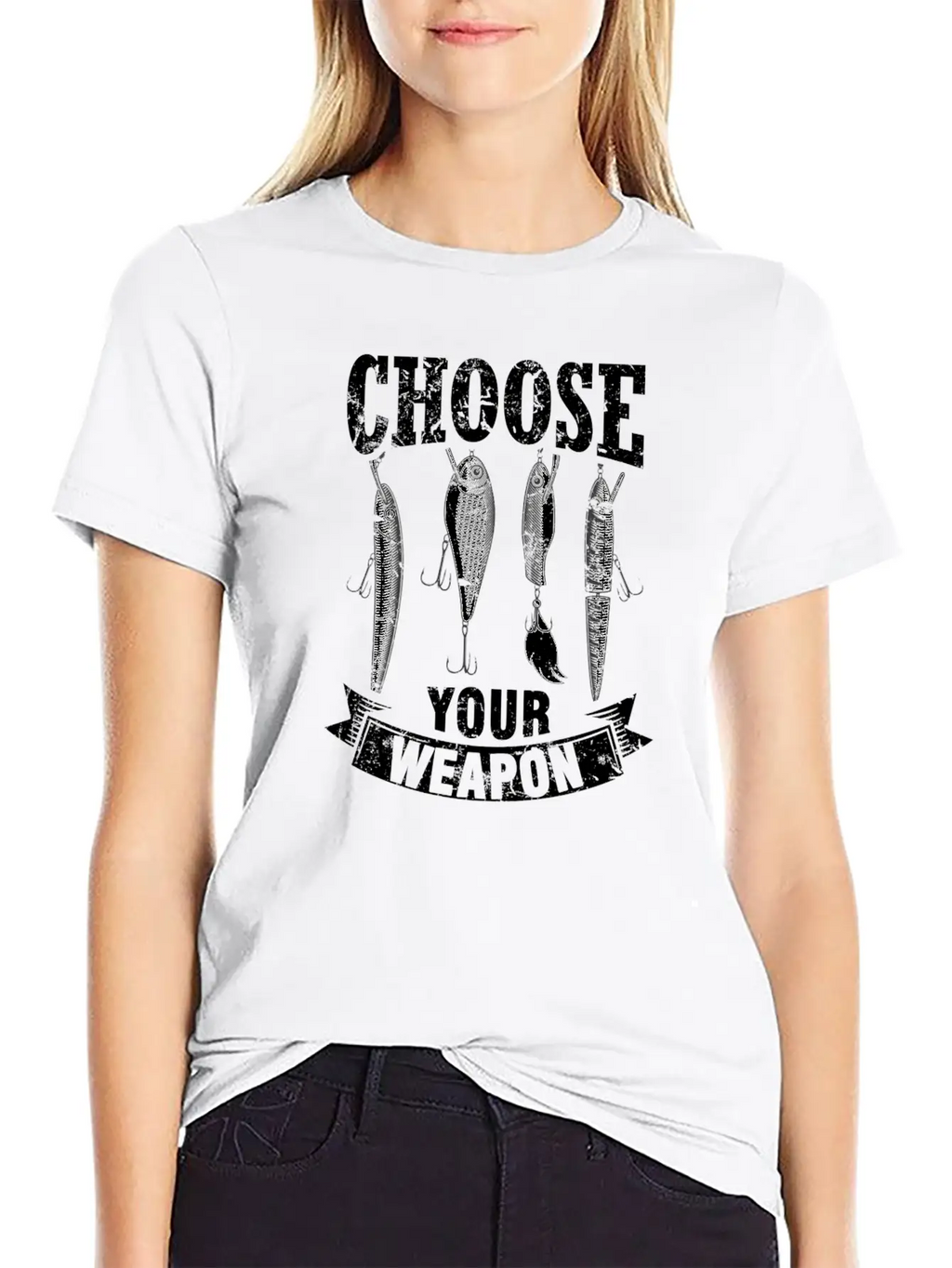 Fishing Bait Fish Fisherman Fishing Rod Breathable Soft Cotton T-Shirt – Timeless Casual Look