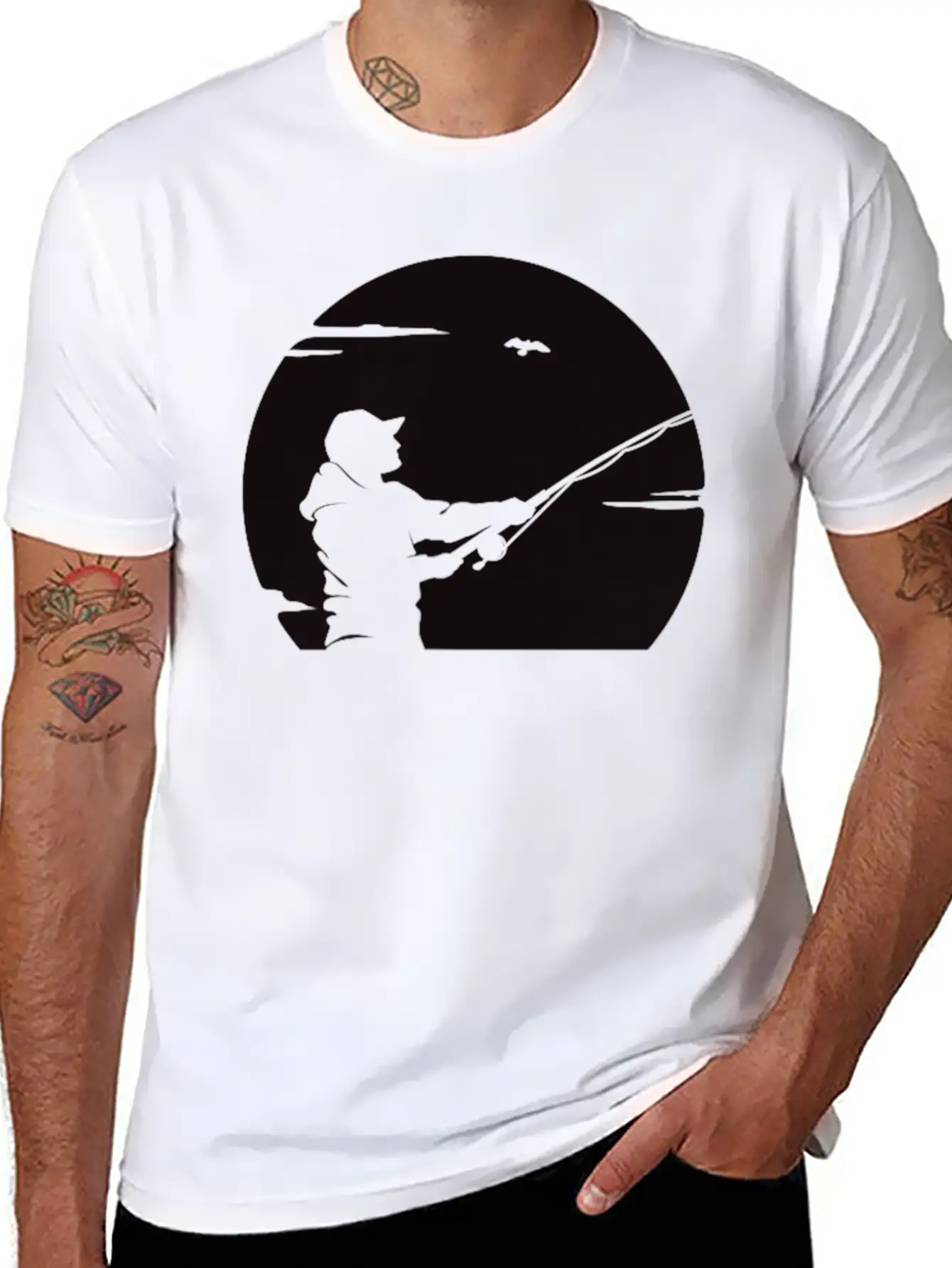 Fishing Clothes Fisherman Clothes Classic Cotton Tee – Unisex Comfort For Any Season