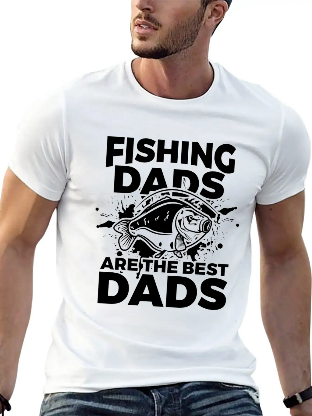 Fishing Dad Classic Cotton Tee – Unisex Comfort For Any Season
