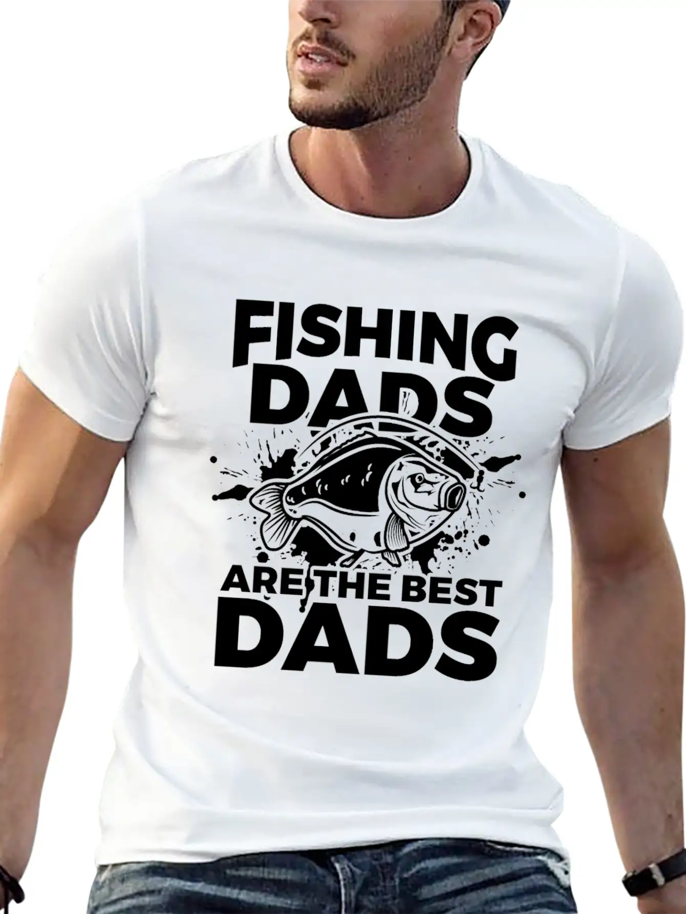Fishing Dad Classic Cotton Tee – Unisex Comfort For Any Season