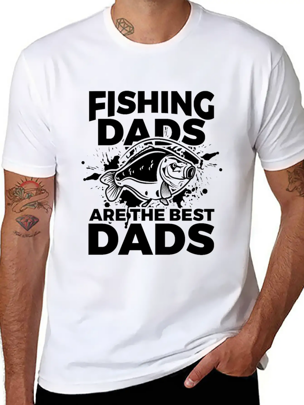 Fishing Dad Classic Cotton Tee – Unisex Comfort For Any Season