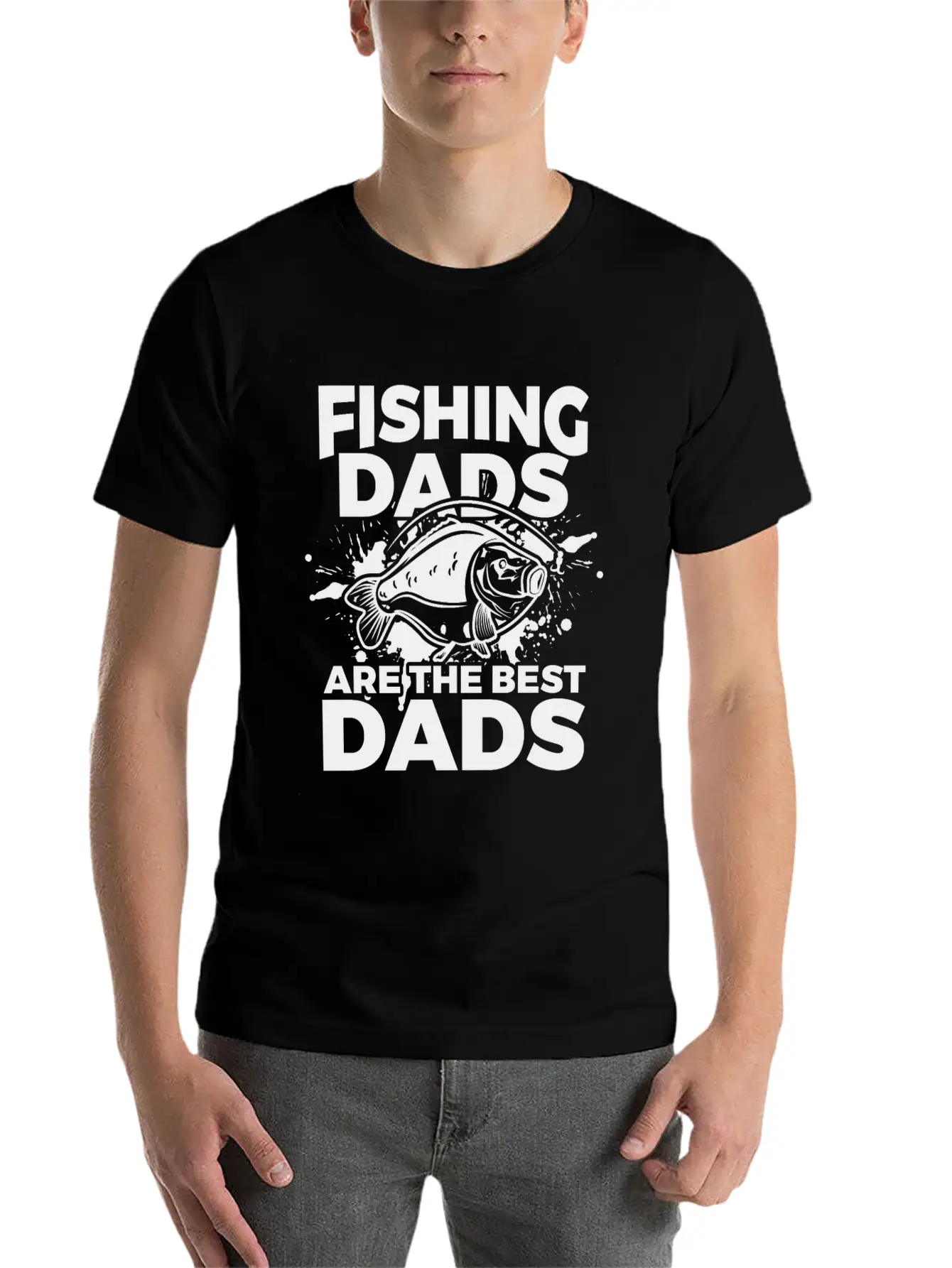Fishing Dad Classic Cotton Tee – Unisex Comfort For Any Season