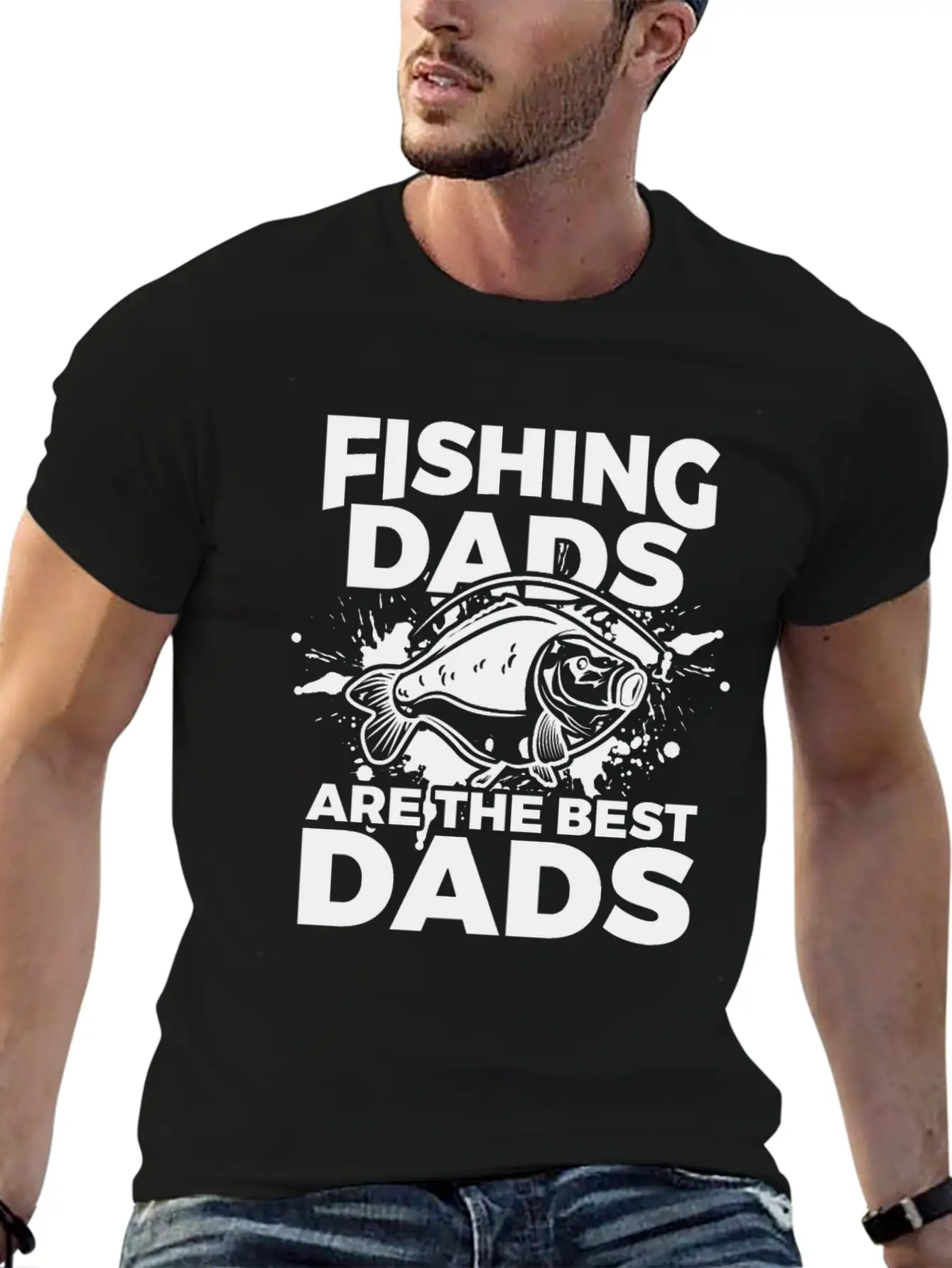 Fishing Dad Classic Cotton Tee – Unisex Comfort For Any Season