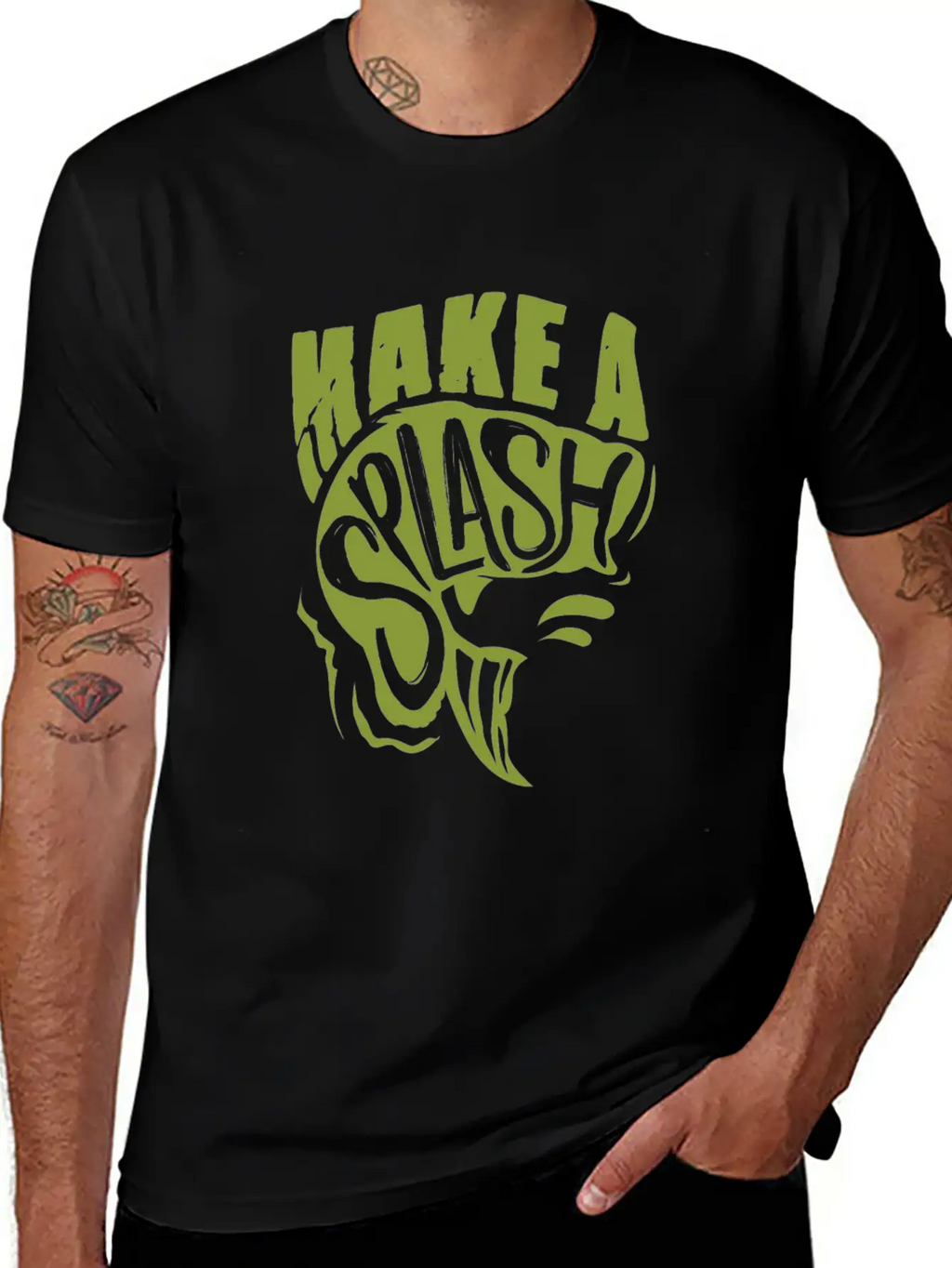 Fishing Fish Basic Graphic T-Shirt – Daily Comfort In Soft Cotton