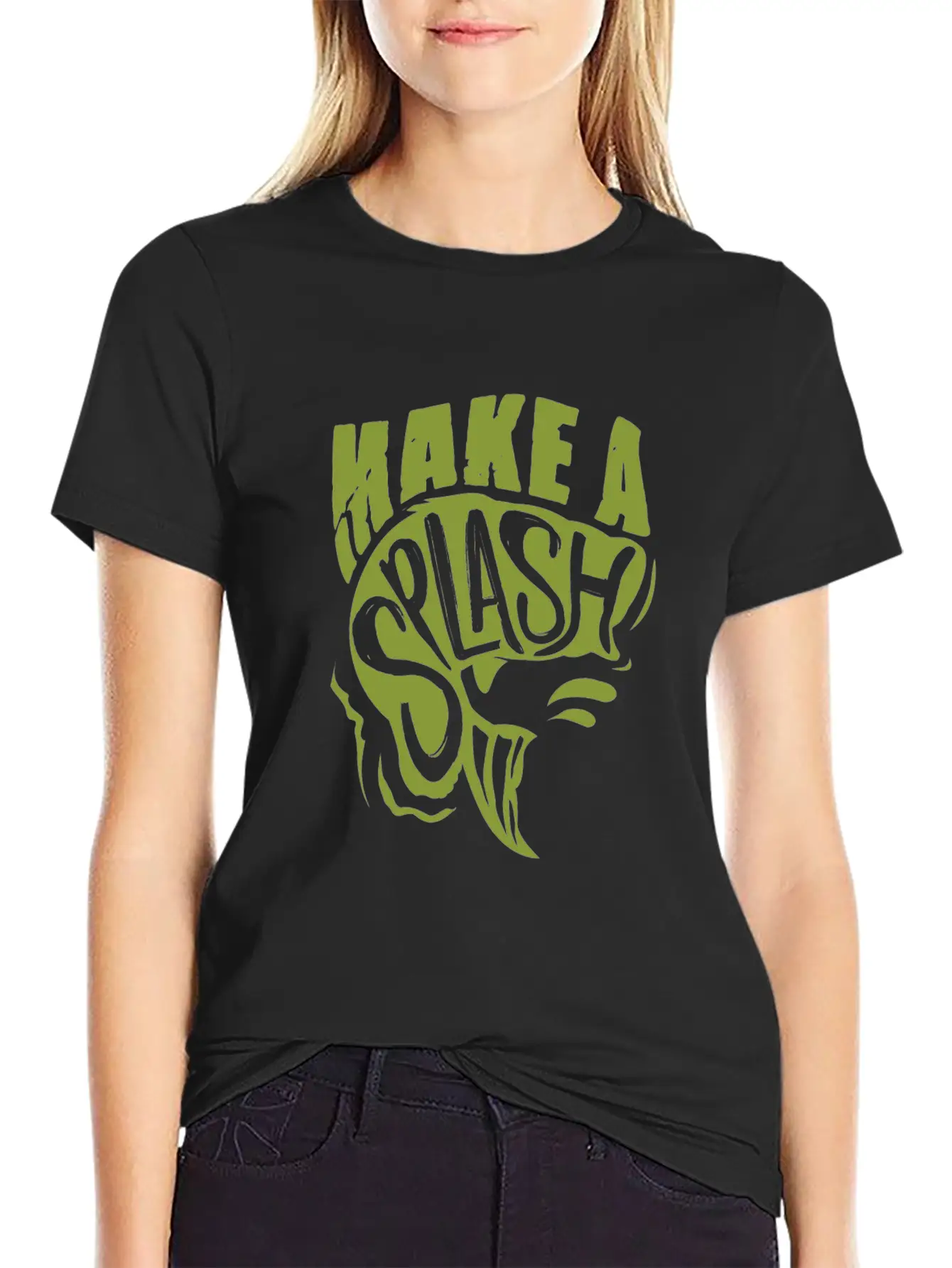 Fishing Fish Basic Graphic T-Shirt – Daily Comfort In Soft Cotton