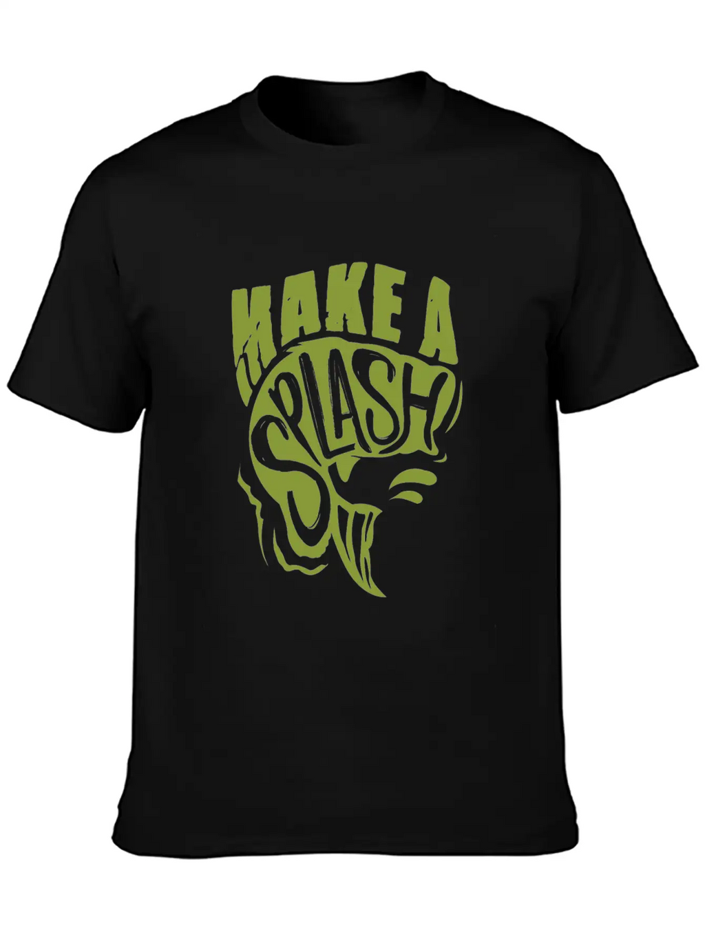 Fishing Fish Basic Graphic T-Shirt – Daily Comfort In Soft Cotton