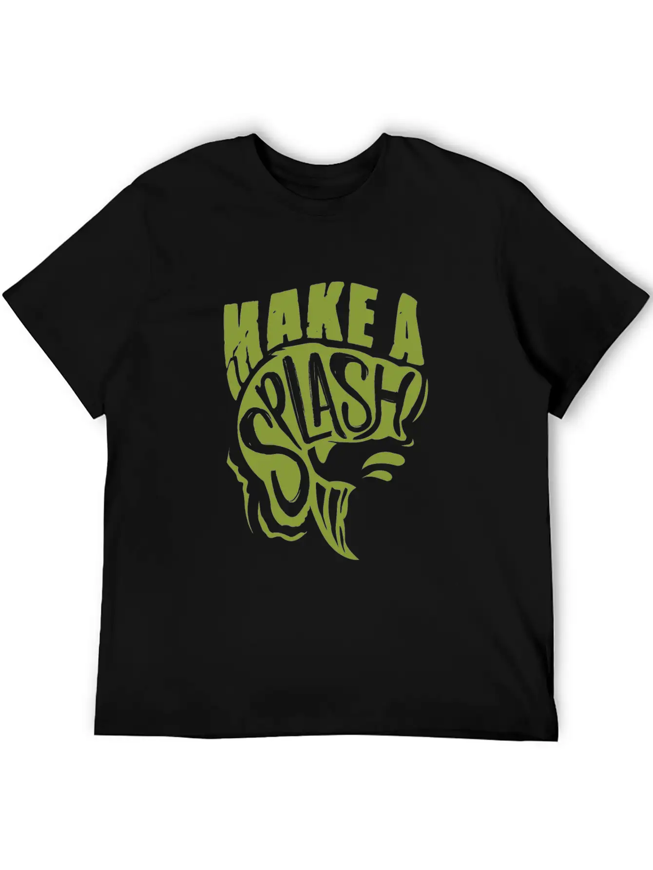 Fishing Fish Basic Graphic T-Shirt – Daily Comfort In Soft Cotton