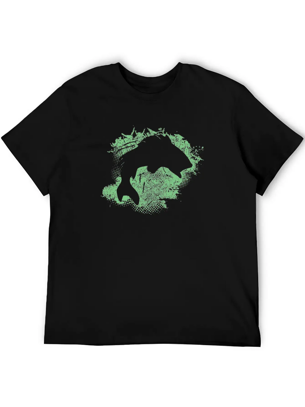 Fishing Paint Splatter Breathable Graphic T-Shirt – Perfect For Casual Days