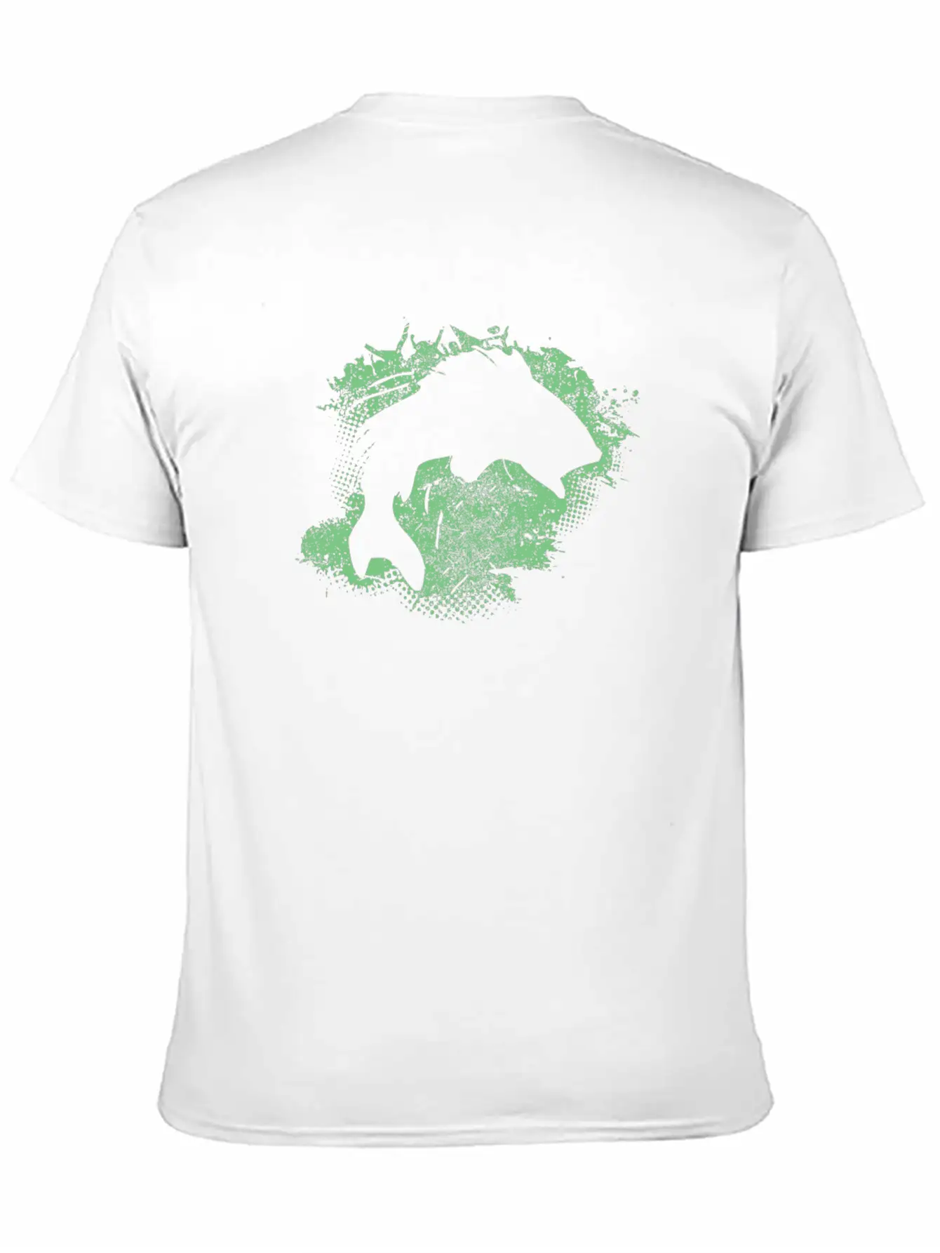 Fishing Paint Splatter Breathable Graphic T-Shirt – Perfect For Casual Days