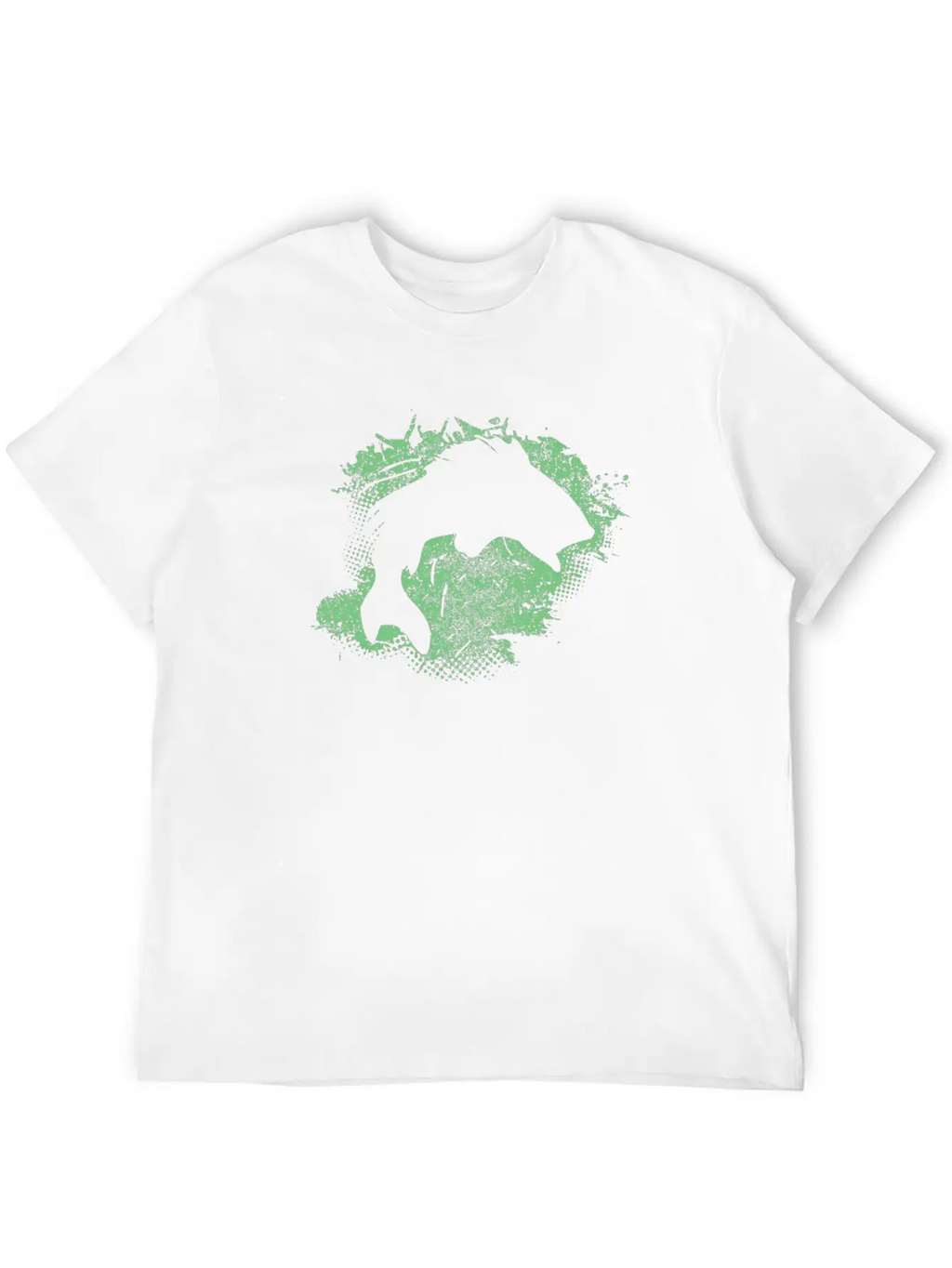 Fishing Paint Splatter Breathable Graphic T-Shirt – Perfect For Casual Days