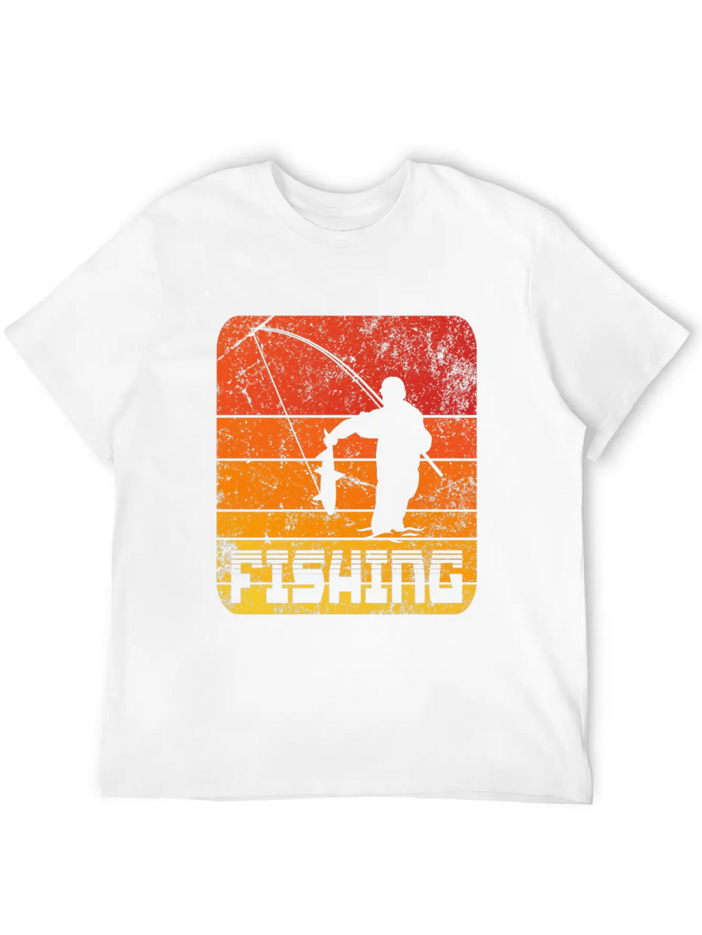 Fishing Retro Sunset Timeless Short Sleeve Tee – Comfy And Minimalist Design