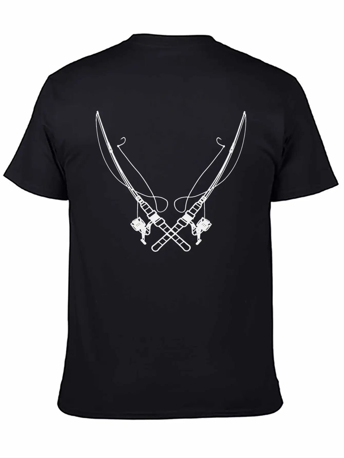 Fishing Rod Classic Cotton Tee – Unisex Comfort For Any Season
