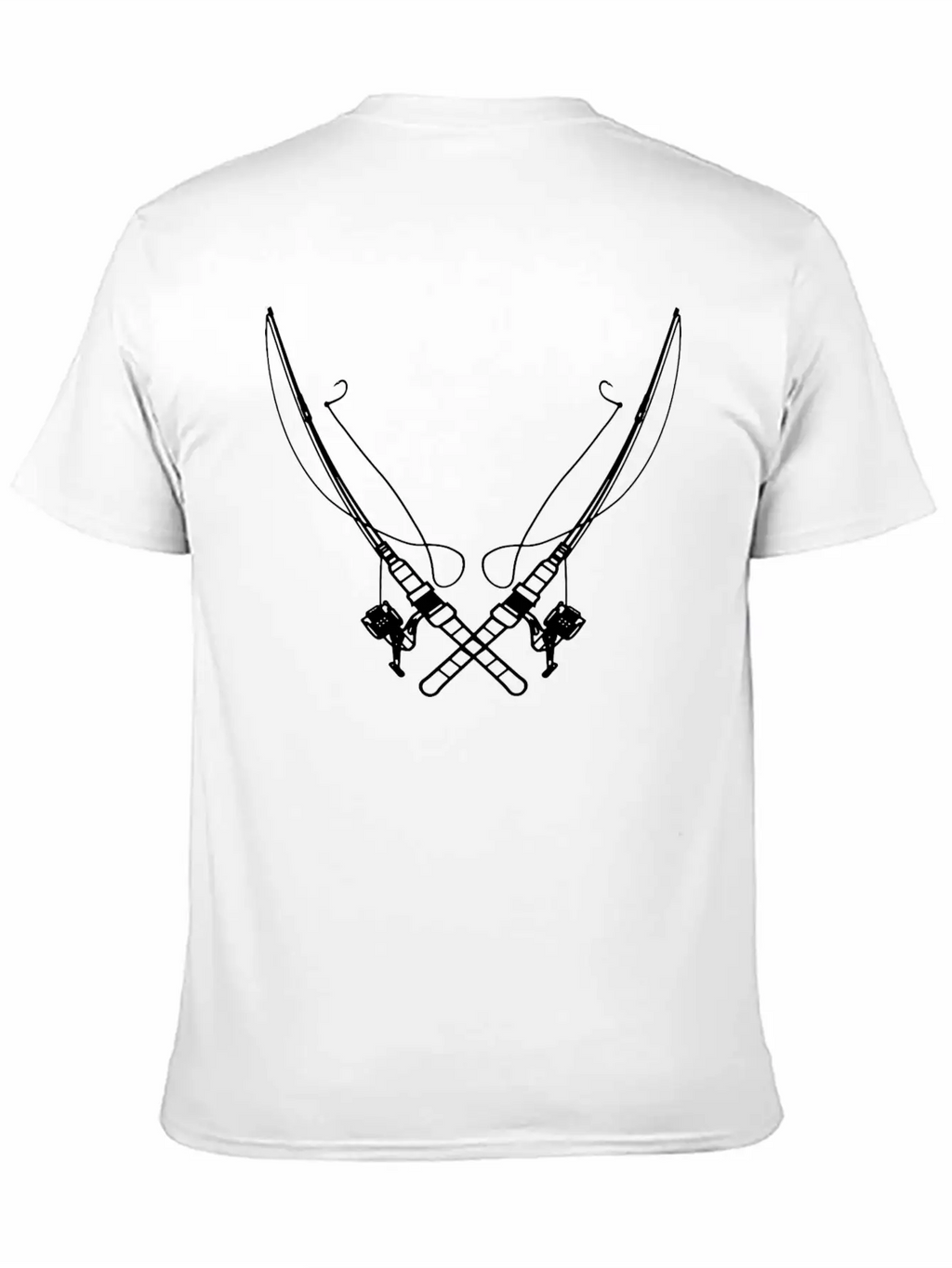 Fishing Rod Classic Cotton Tee – Unisex Comfort For Any Season