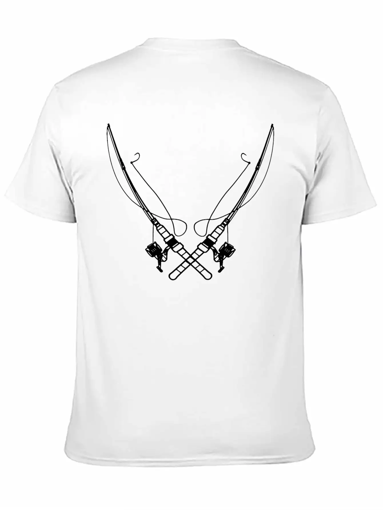 Fishing Rod Classic Cotton Tee – Unisex Comfort For Any Season