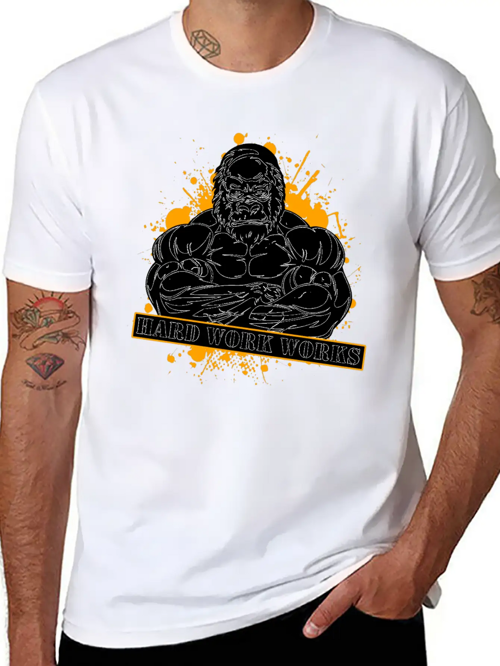 Fitness Animal Classic Cotton Tee – Unisex Comfort For Any Season