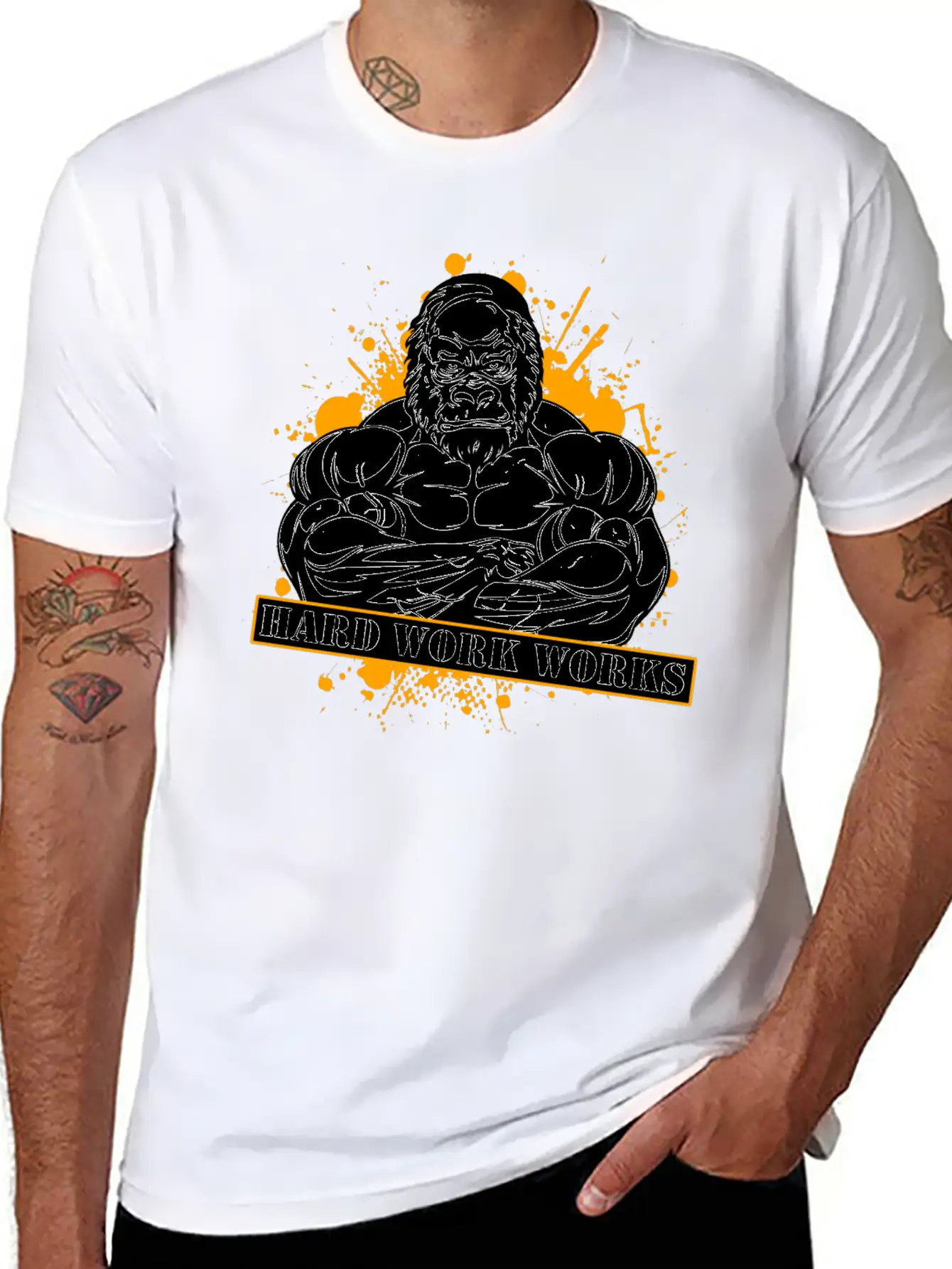 Fitness Animal Classic Cotton Tee – Unisex Comfort For Any Season