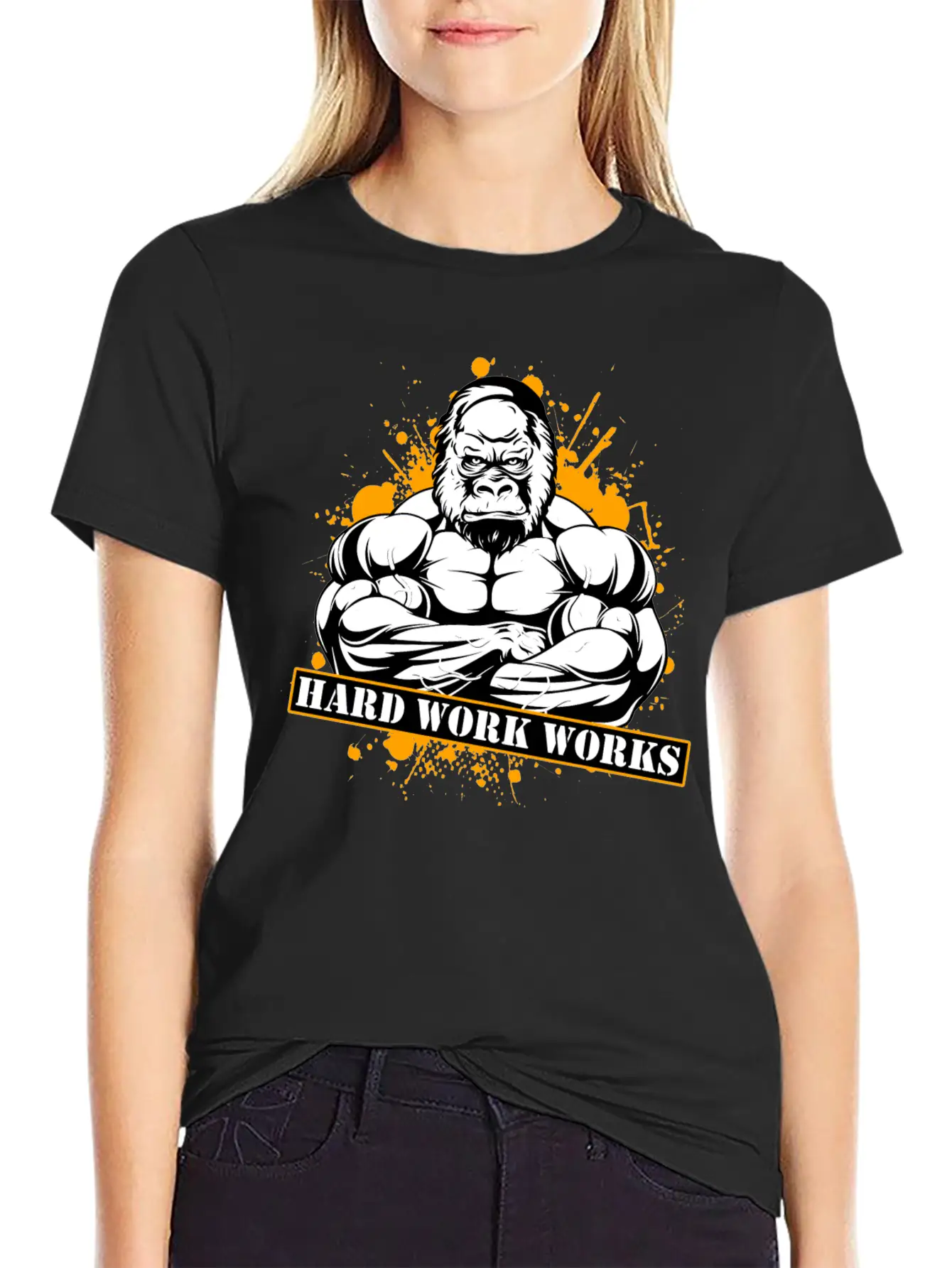 Fitness Animal Classic Cotton Tee – Unisex Comfort For Any Season