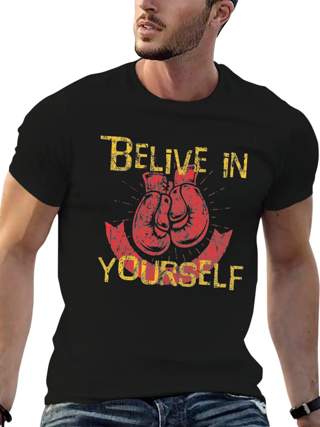 Fitness Breathable Graphic T-Shirt – Perfect For Casual Days