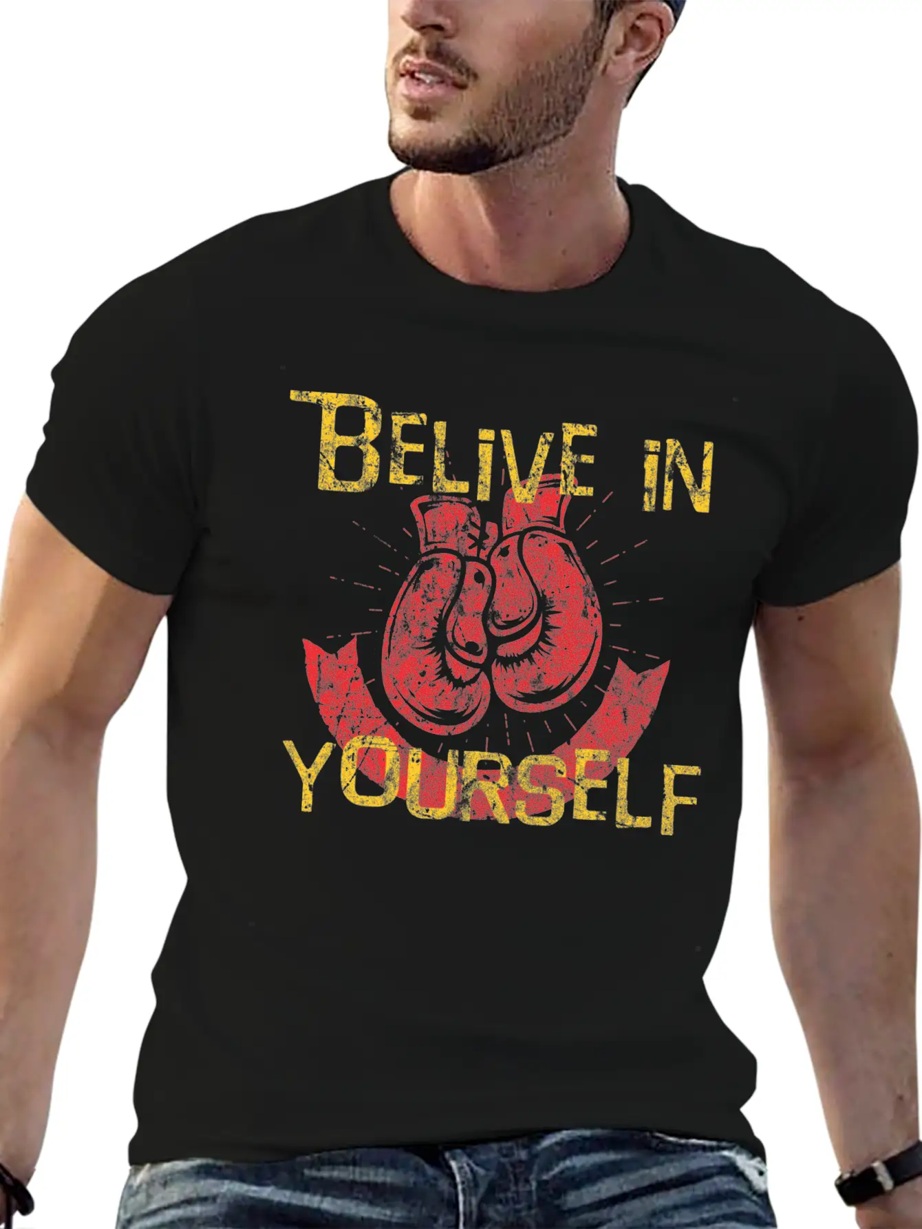 Fitness Breathable Graphic T-Shirt – Perfect For Casual Days