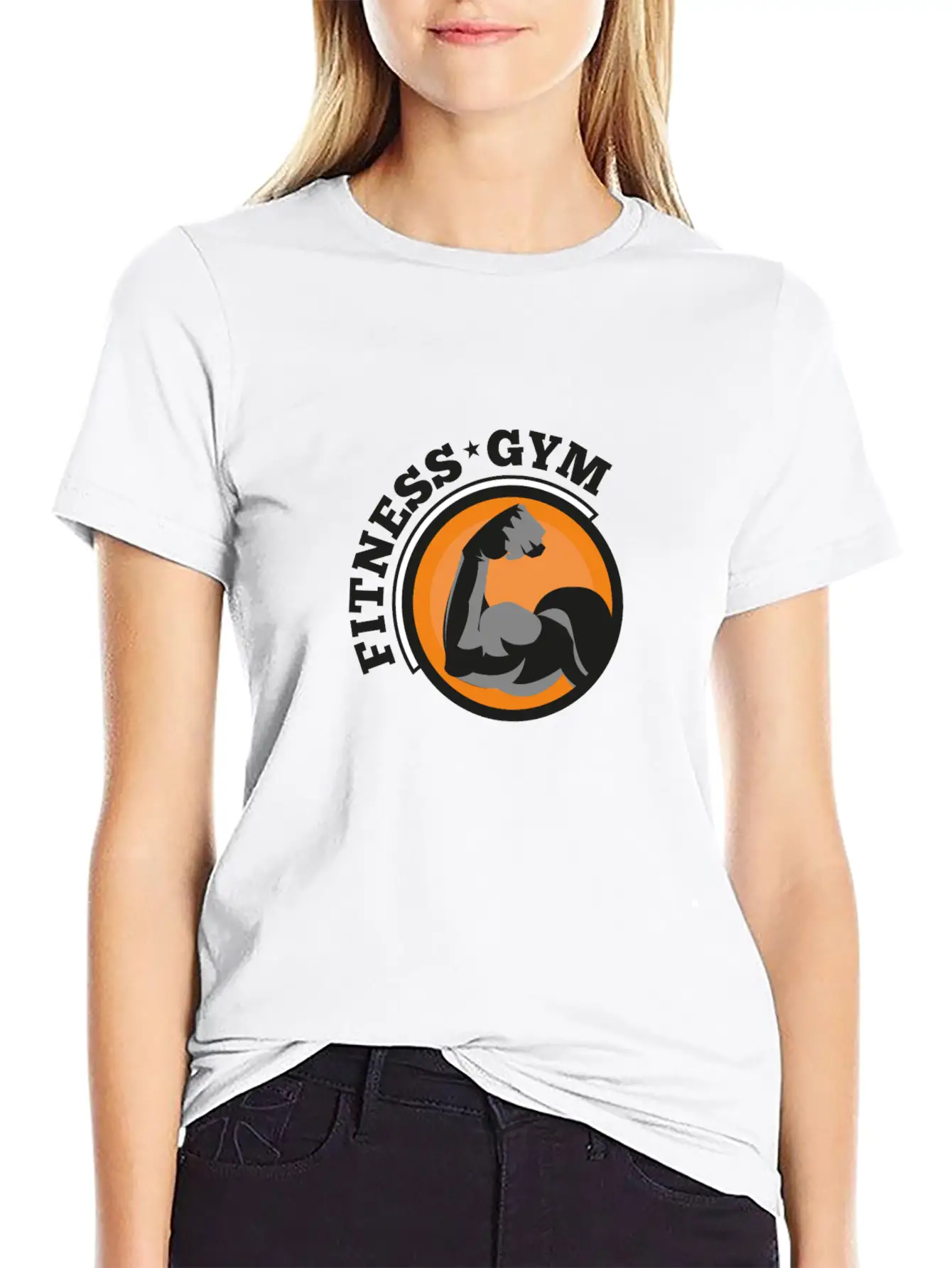Fitness Gym Breathable Graphic T-Shirt – Perfect For Casual Days