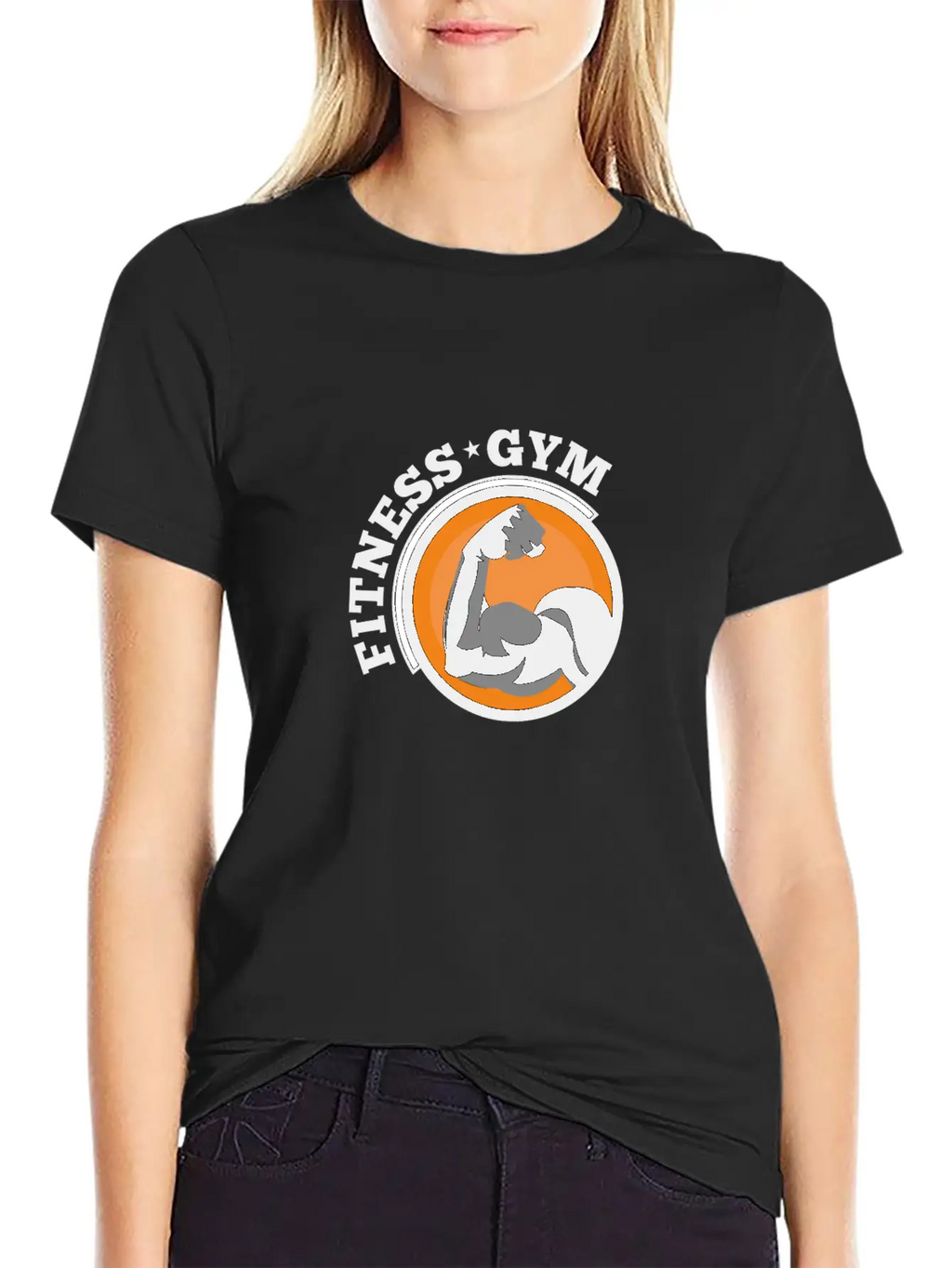 Fitness Gym Breathable Graphic T-Shirt – Perfect For Casual Days