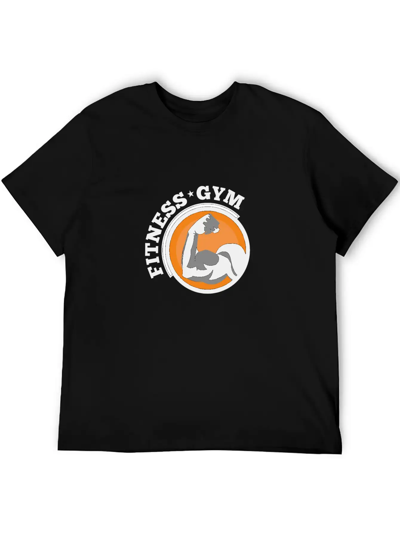 Fitness Gym Breathable Graphic T-Shirt – Perfect For Casual Days