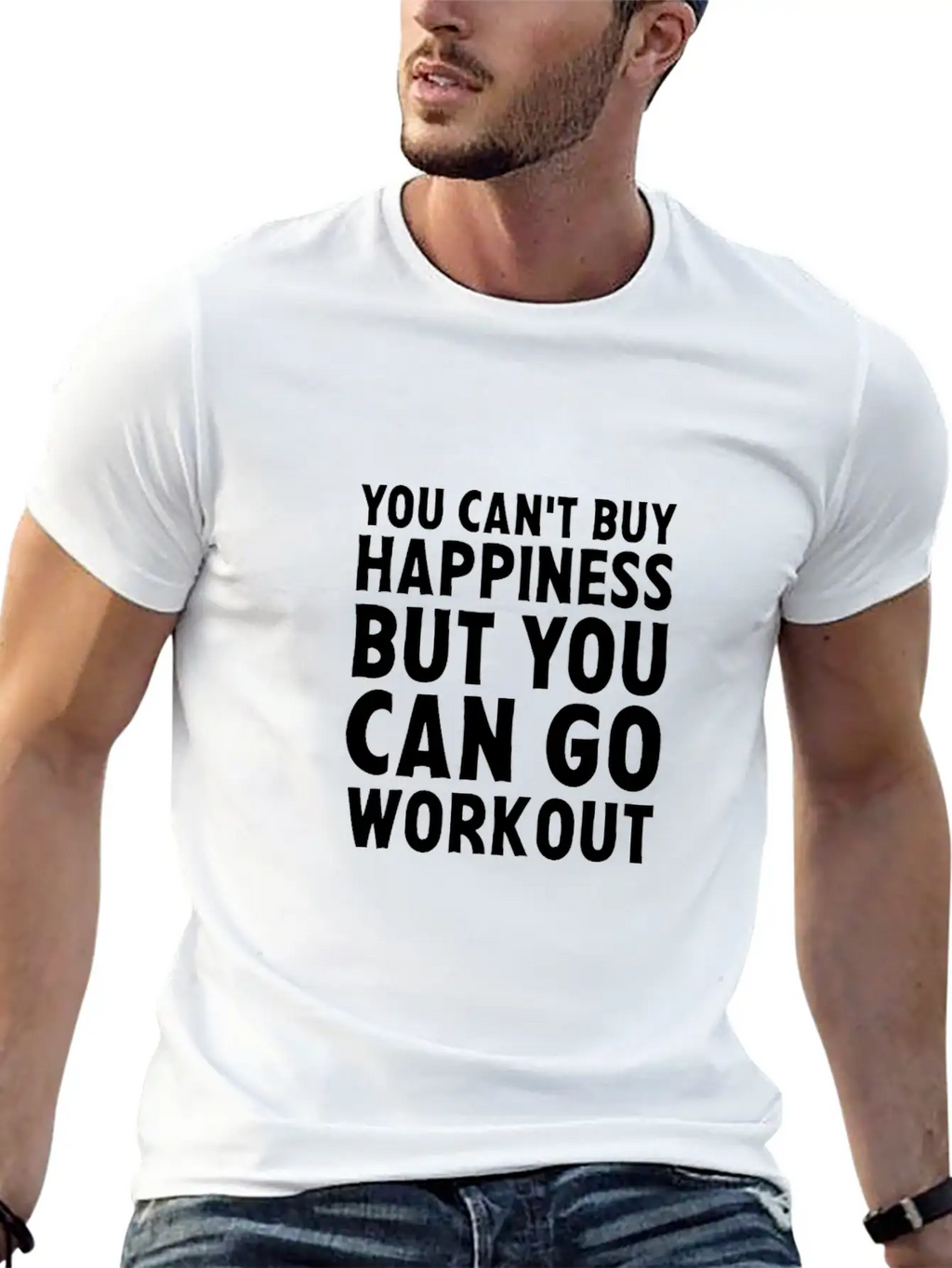Fitness Gym Relaxed Everyday Tee – Lightweight And Durable Cotton