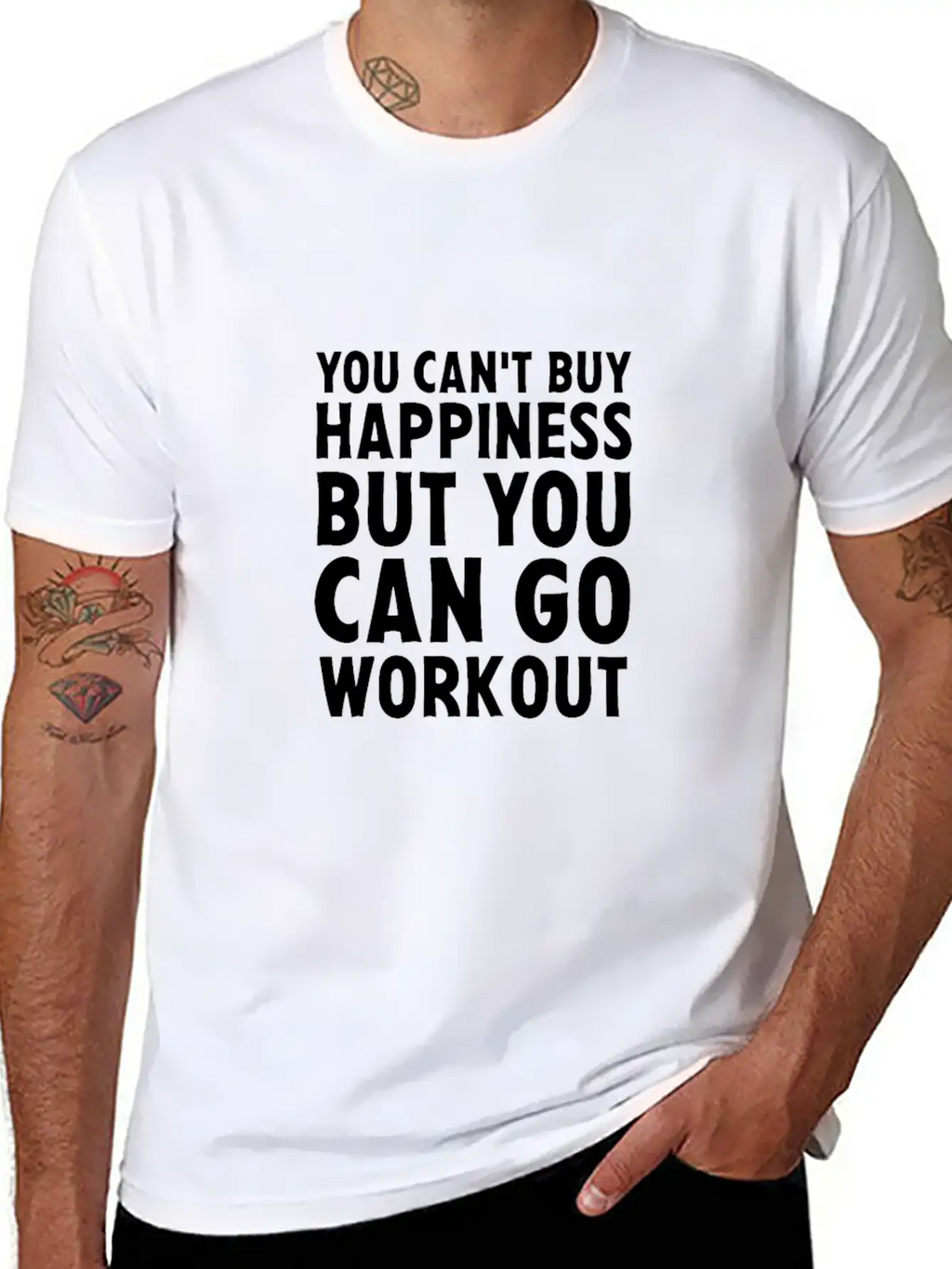 Fitness Gym Relaxed Everyday Tee – Lightweight And Durable Cotton