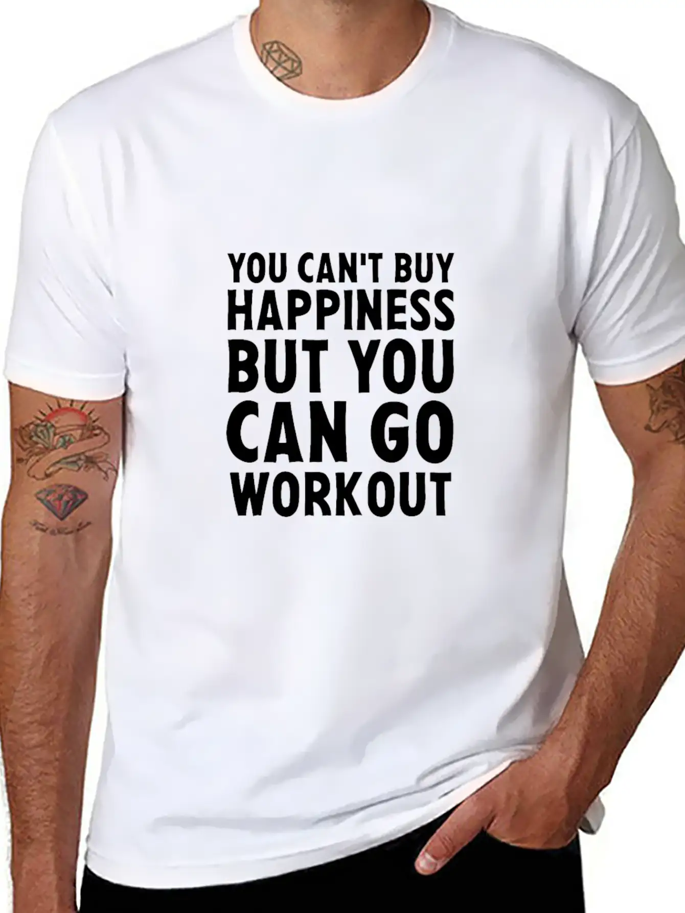 Fitness Gym Relaxed Everyday Tee – Lightweight And Durable Cotton