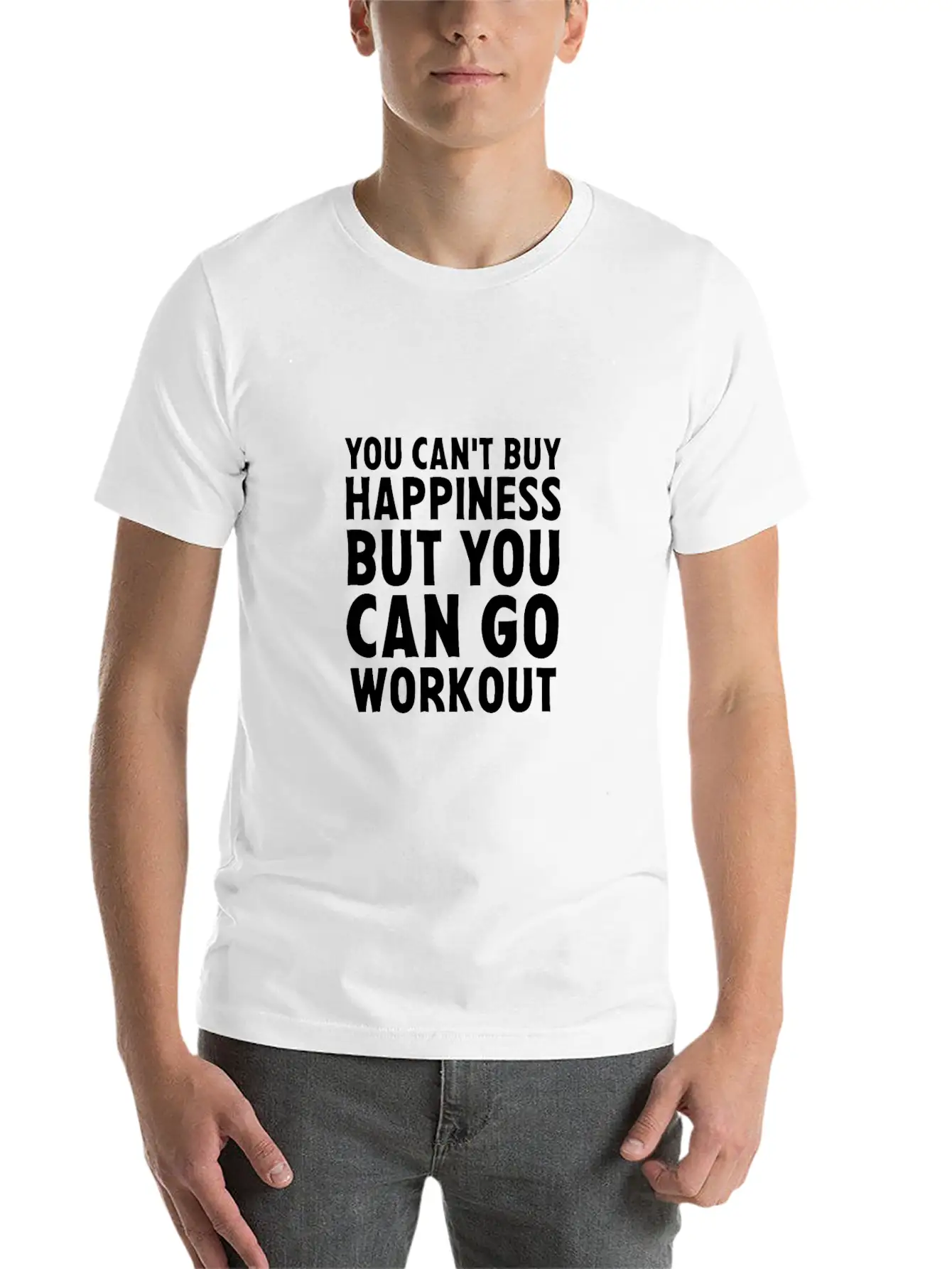 Fitness Gym Relaxed Everyday Tee – Lightweight And Durable Cotton
