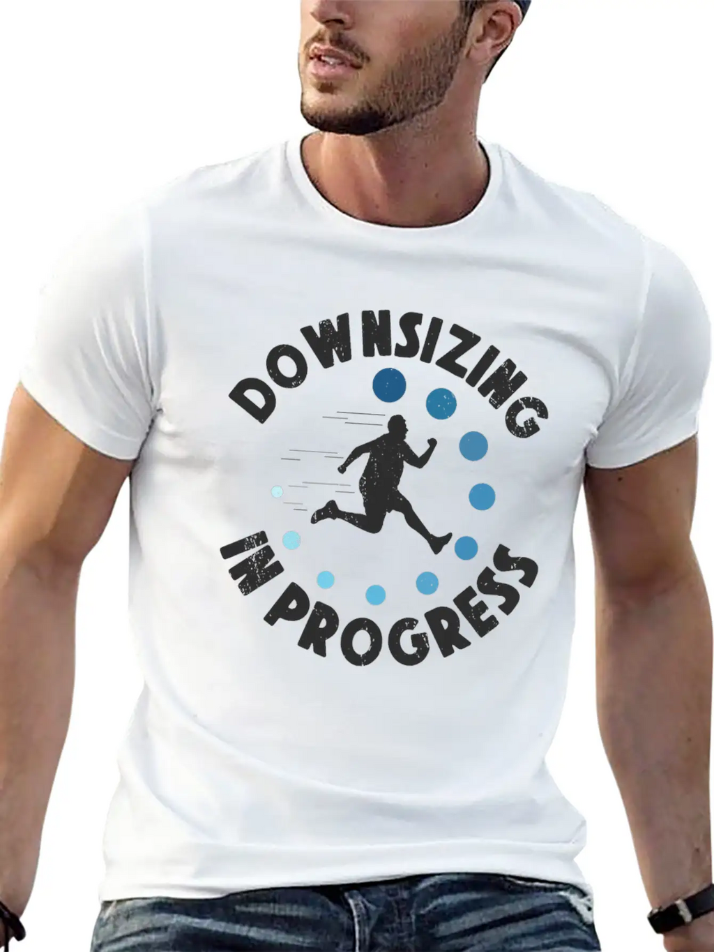 Fitness Gym Weight Loss Healthy Diet Workouts Modern Fit Casual T-Shirt – Clean And Versatile Design