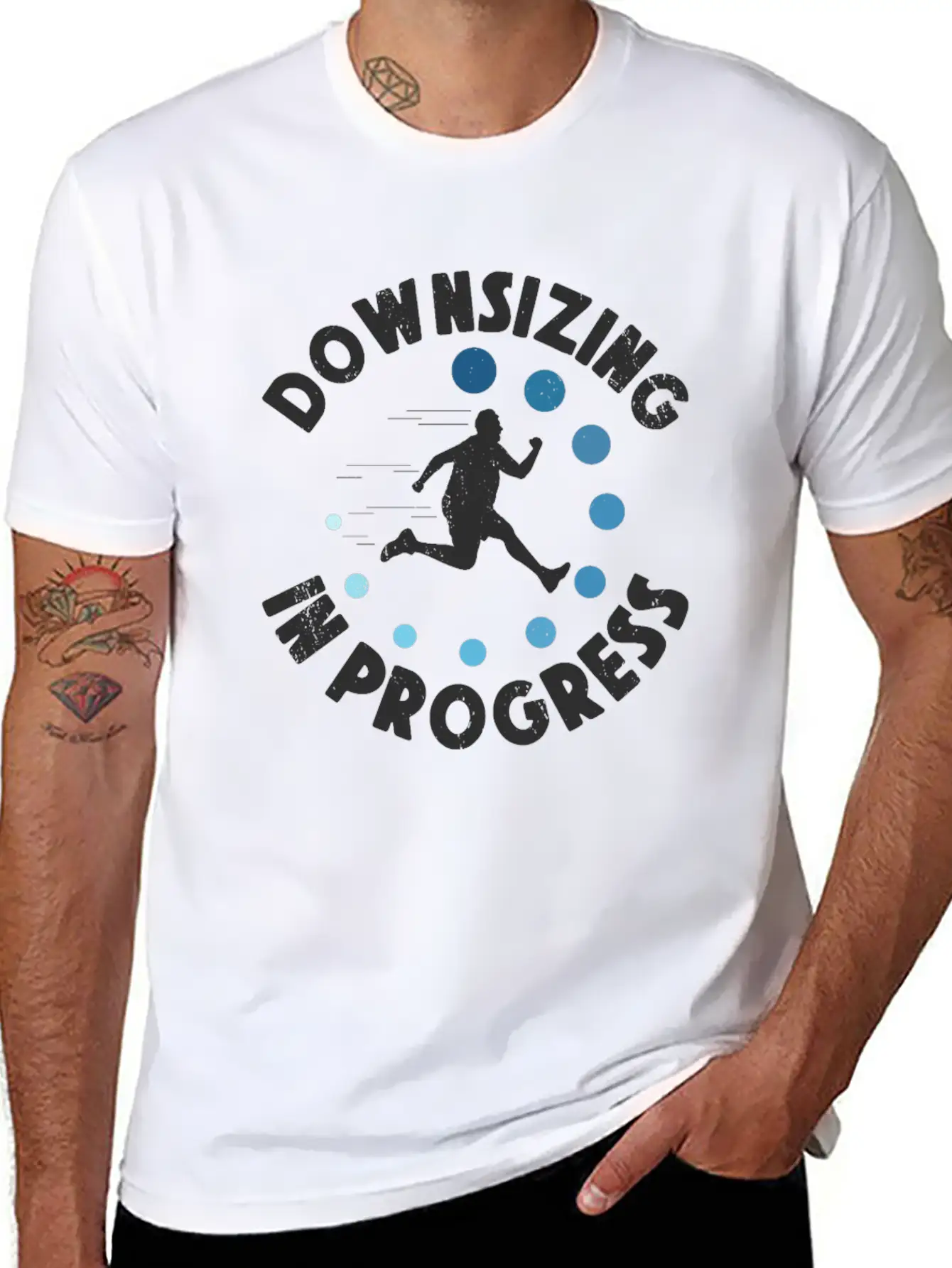 Fitness Gym Weight Loss Healthy Diet Workouts Modern Fit Casual T-Shirt – Clean And Versatile Design